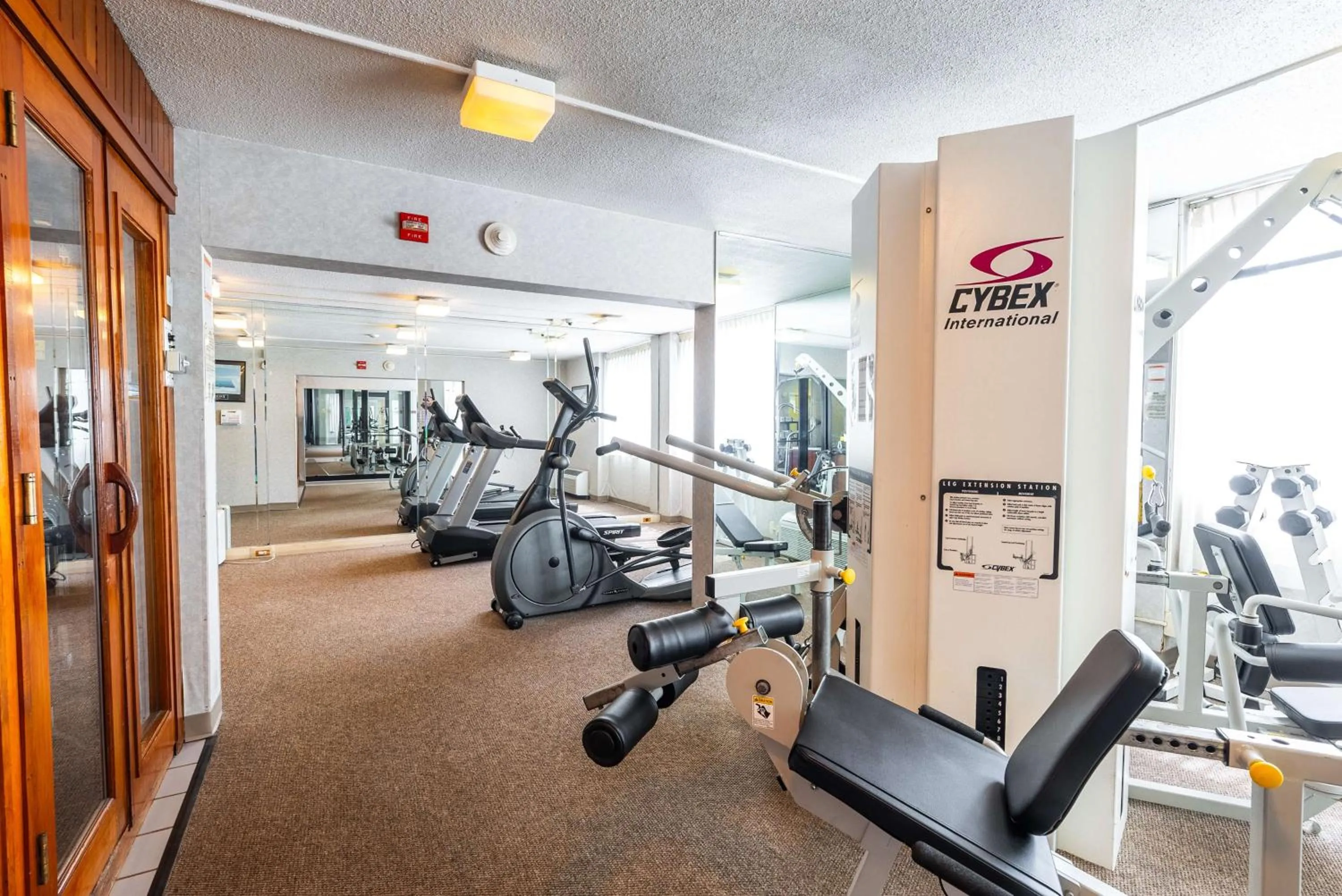 Fitness centre/facilities in Fireside Inn & Suites Portland
