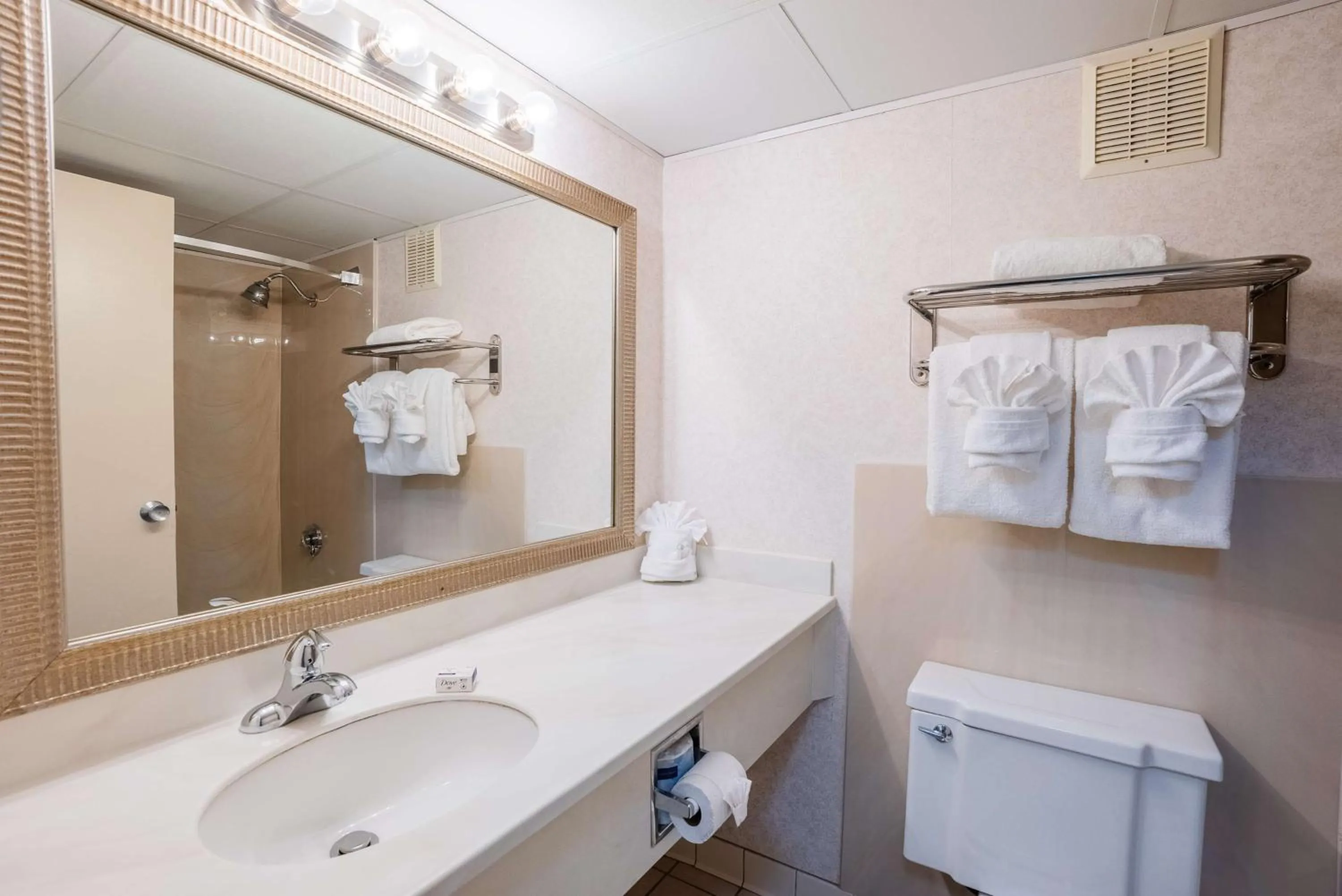 Bathroom in Fireside Inn & Suites Portland