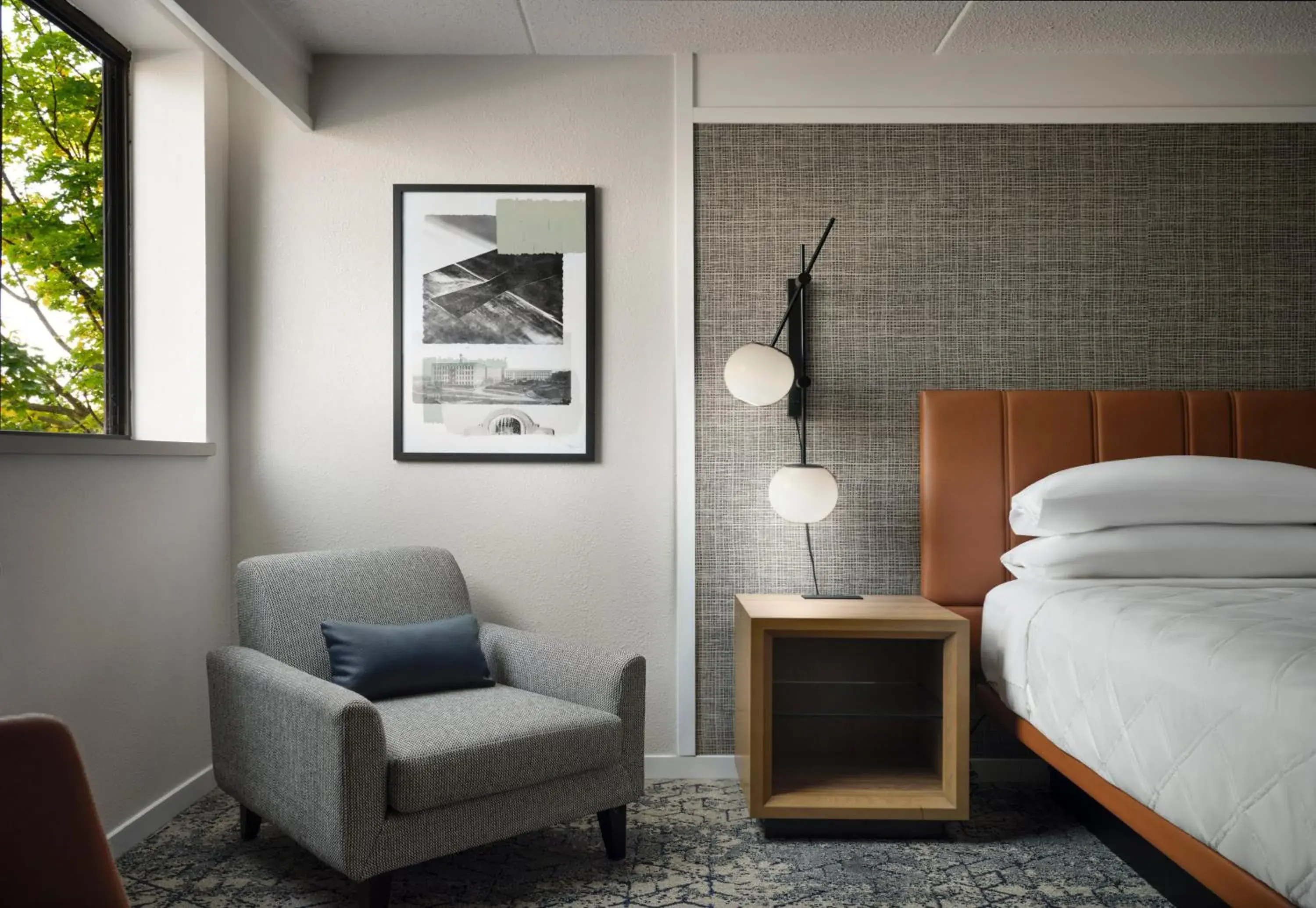 Queen Room with Two Queen Beds - Hearing Accessible in Sheraton Grand Rapids Airport Hotel Queen Room with Two Queen Beds - Hearing Accessible in Sheraton Grand Rapids Airport Hotel