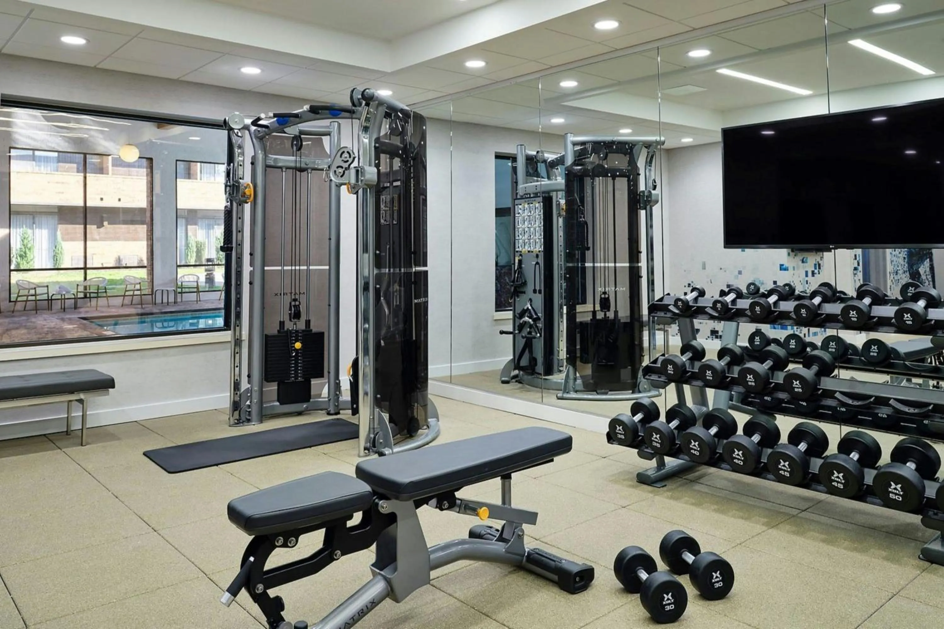 Fitness centre/facilities in Sheraton Grand Rapids Airport Hotel