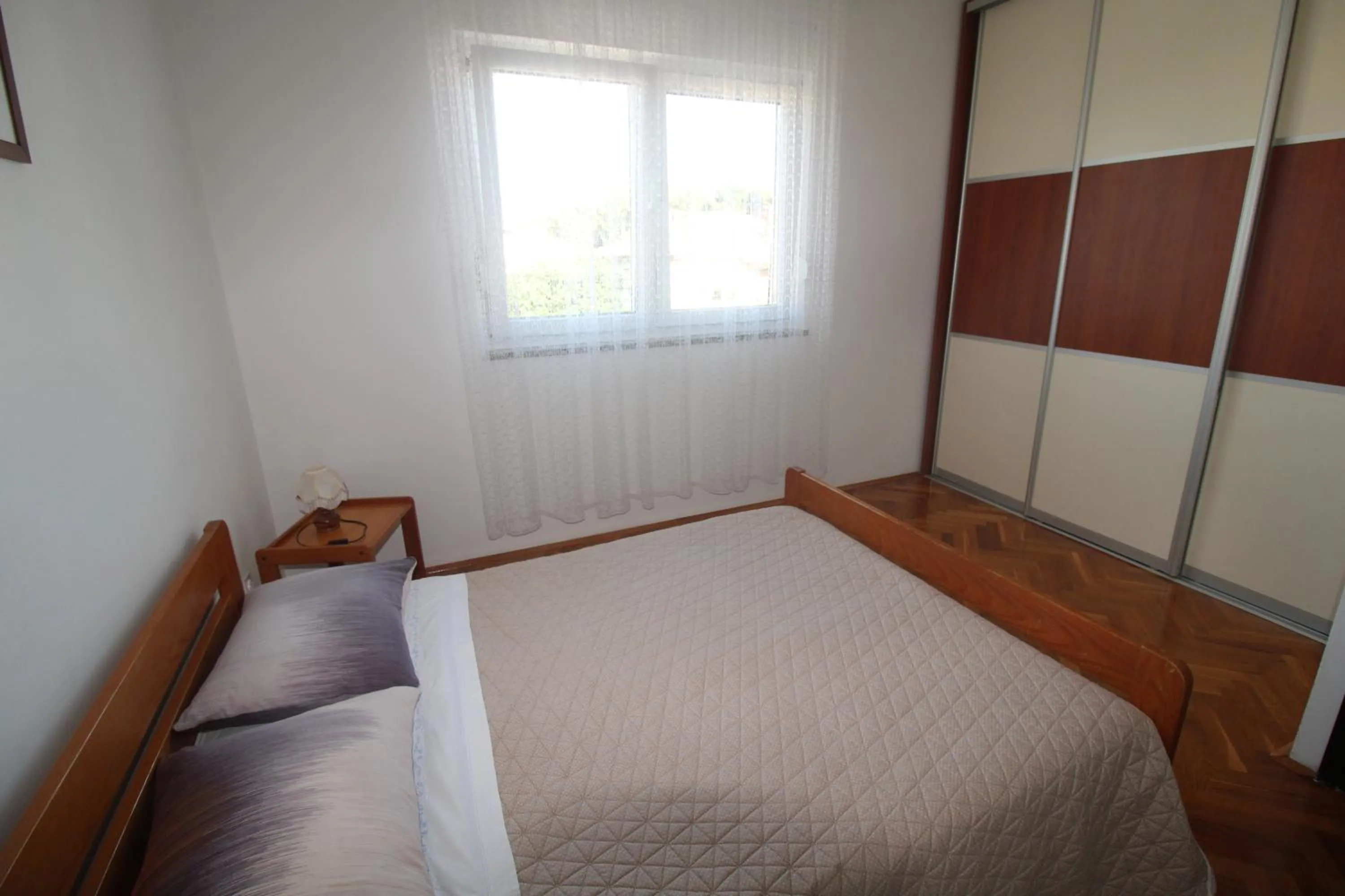 Bedroom, Bed in Apartment Razum