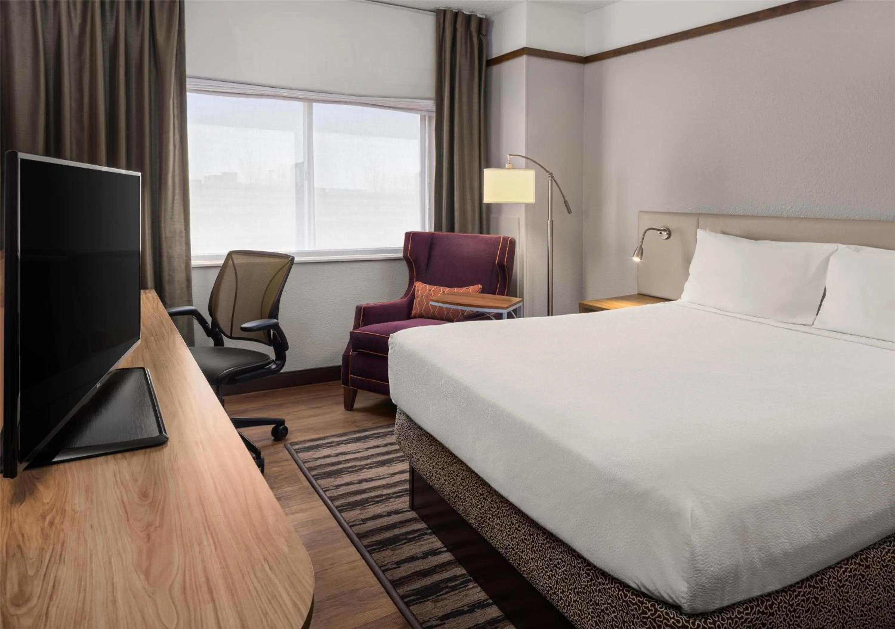 Bedroom, Bed in Hilton Garden Inn Minneapolis Airport Mall of America