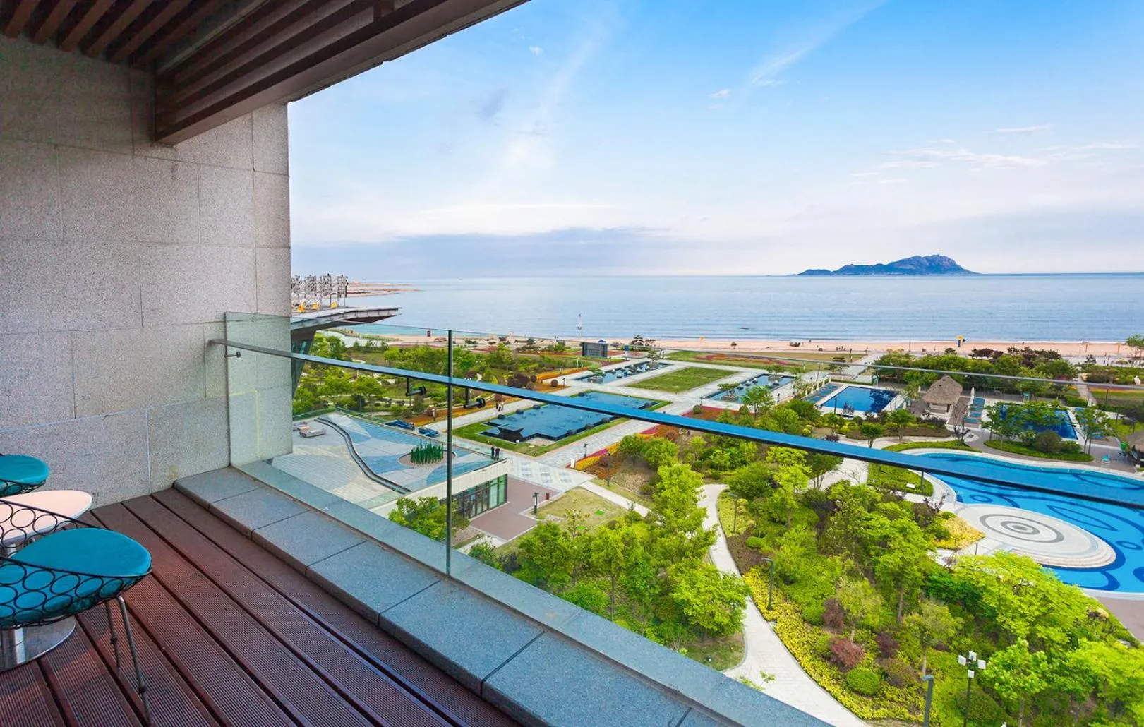 Sea view in Le Meridien Qingdao West Coast