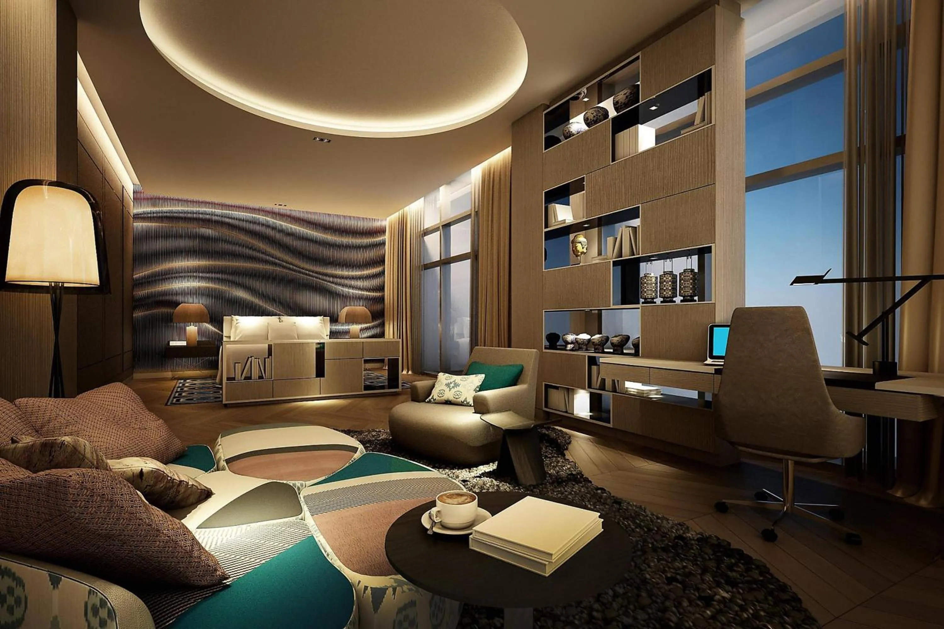 Bedroom in Le Meridien Qingdao West Coast