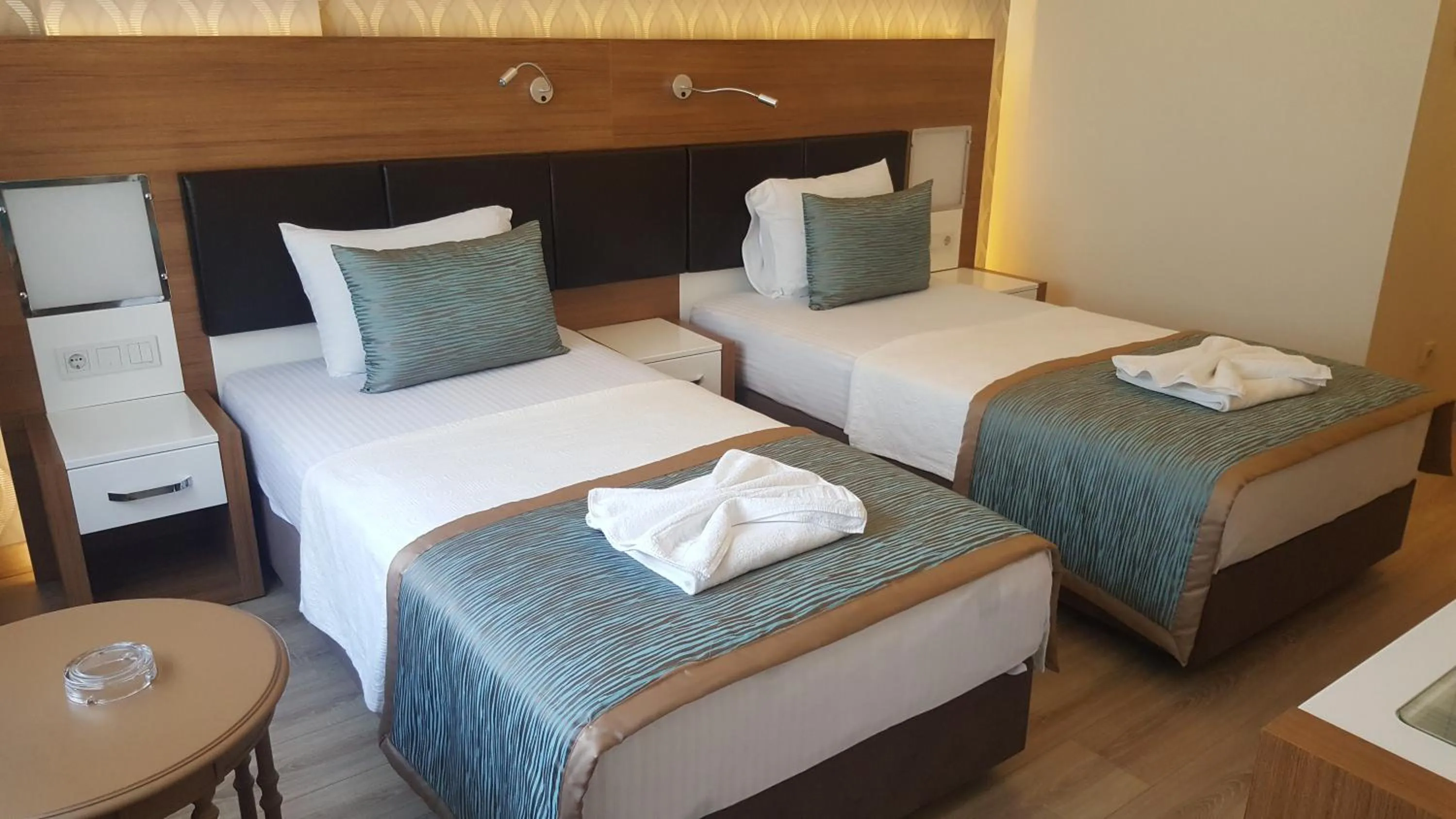 Bed in Hotel Kabacam Aydin