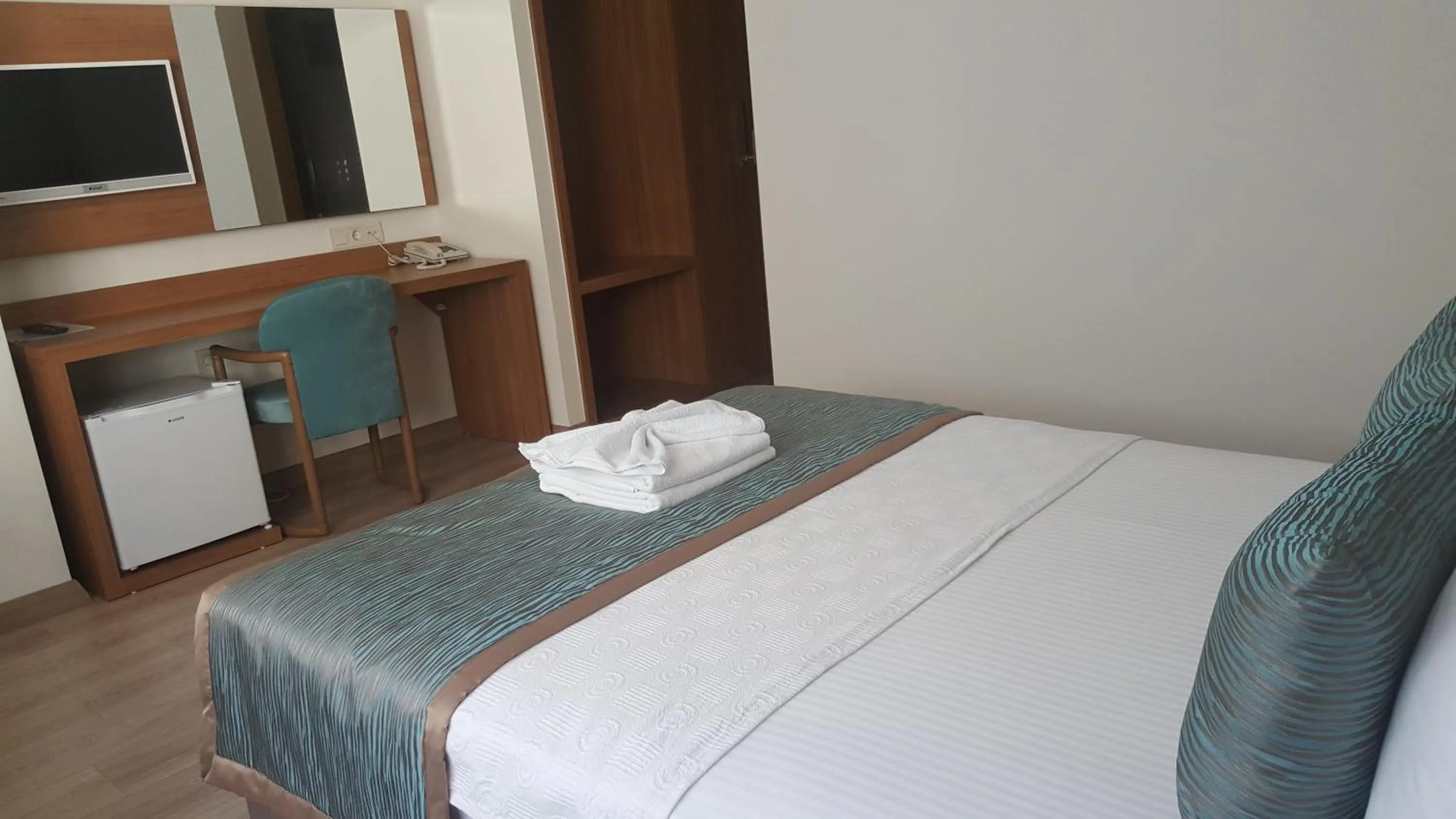 Bed in Hotel Kabacam Aydin