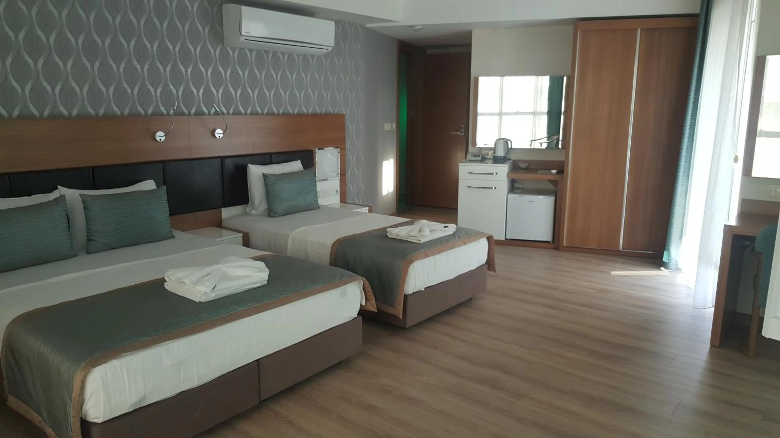 Bed in Hotel Kabacam Aydin