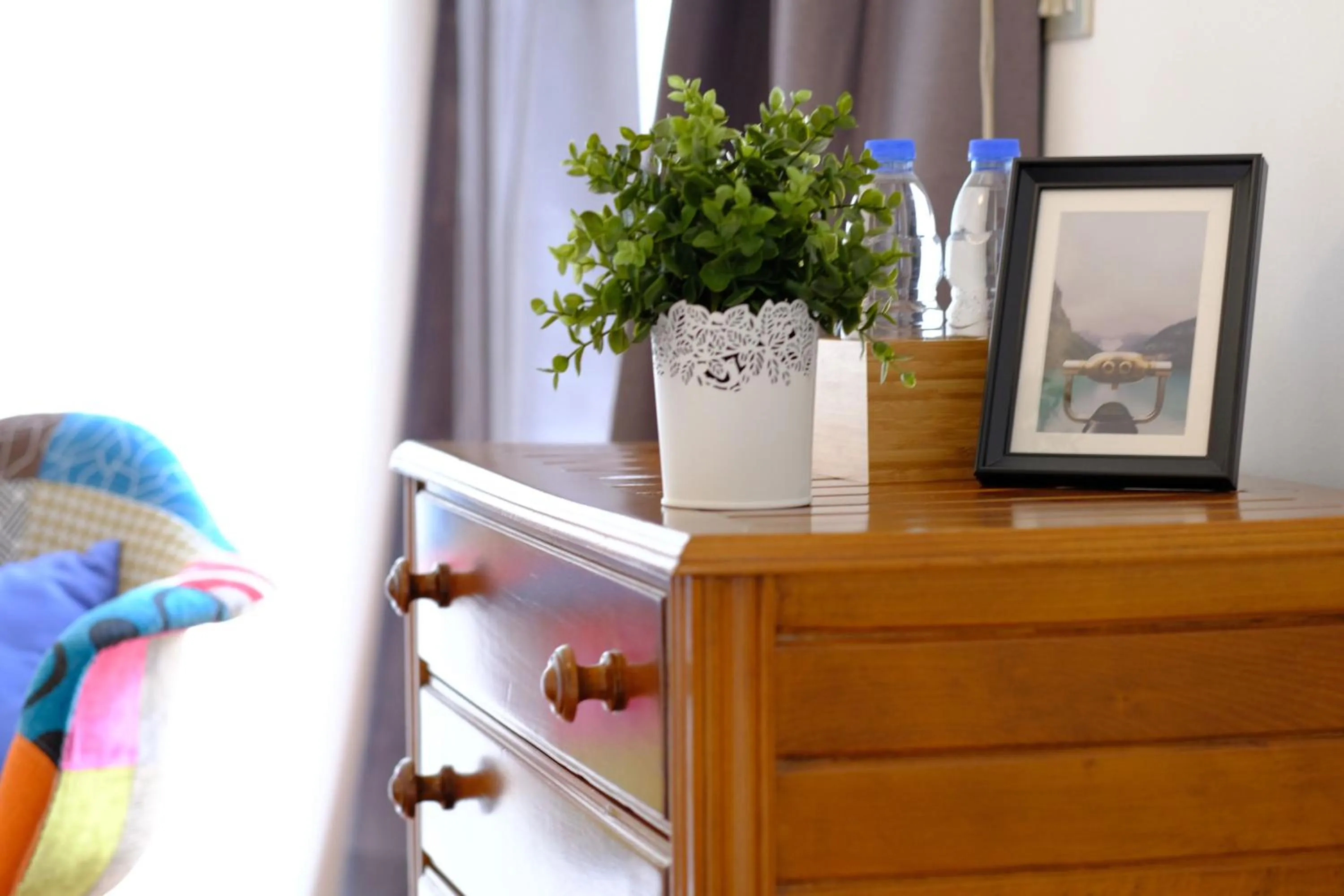 Decorative detail in Hotel Wakim