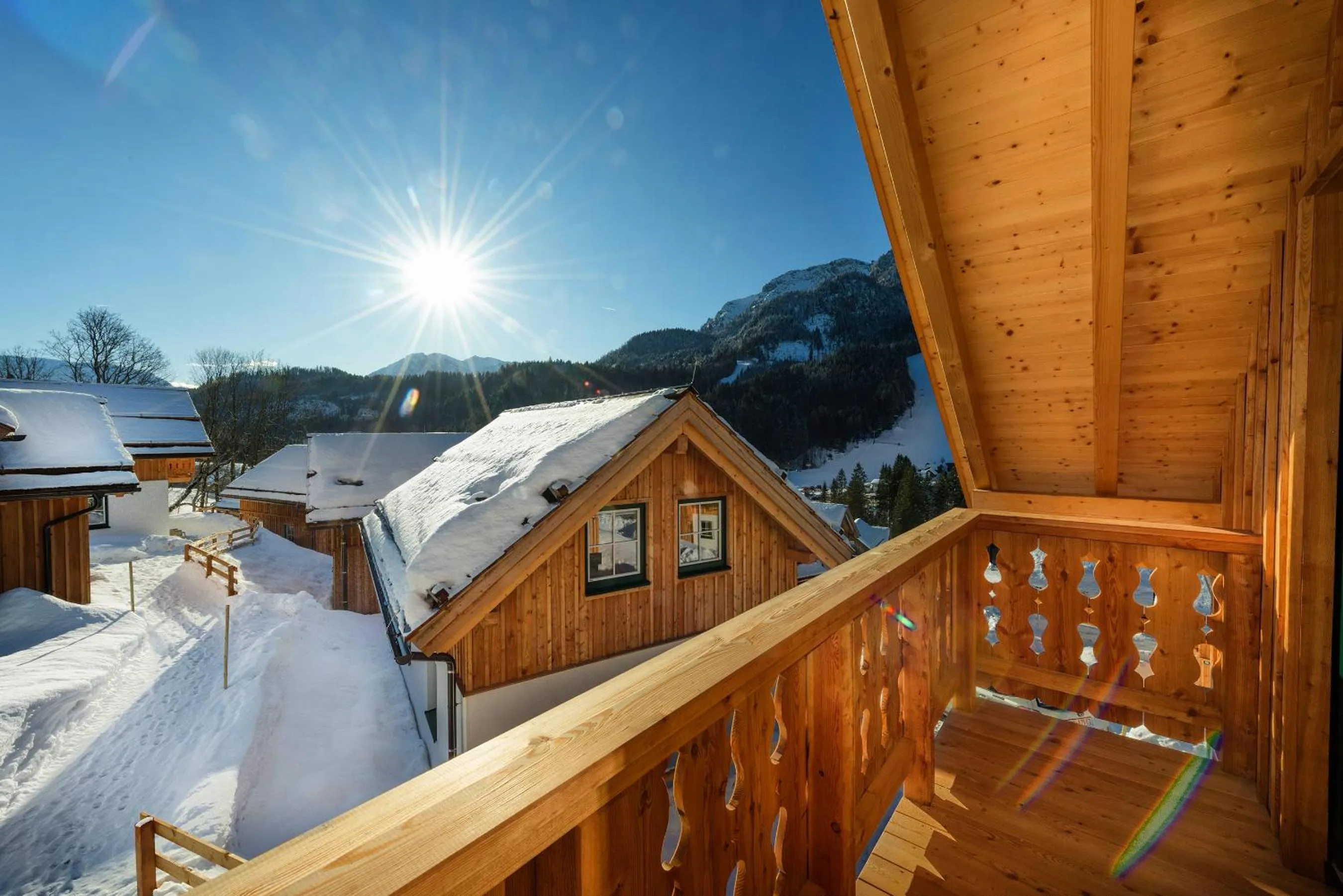 Property building in AlpenParks Hagan Lodge Altaussee