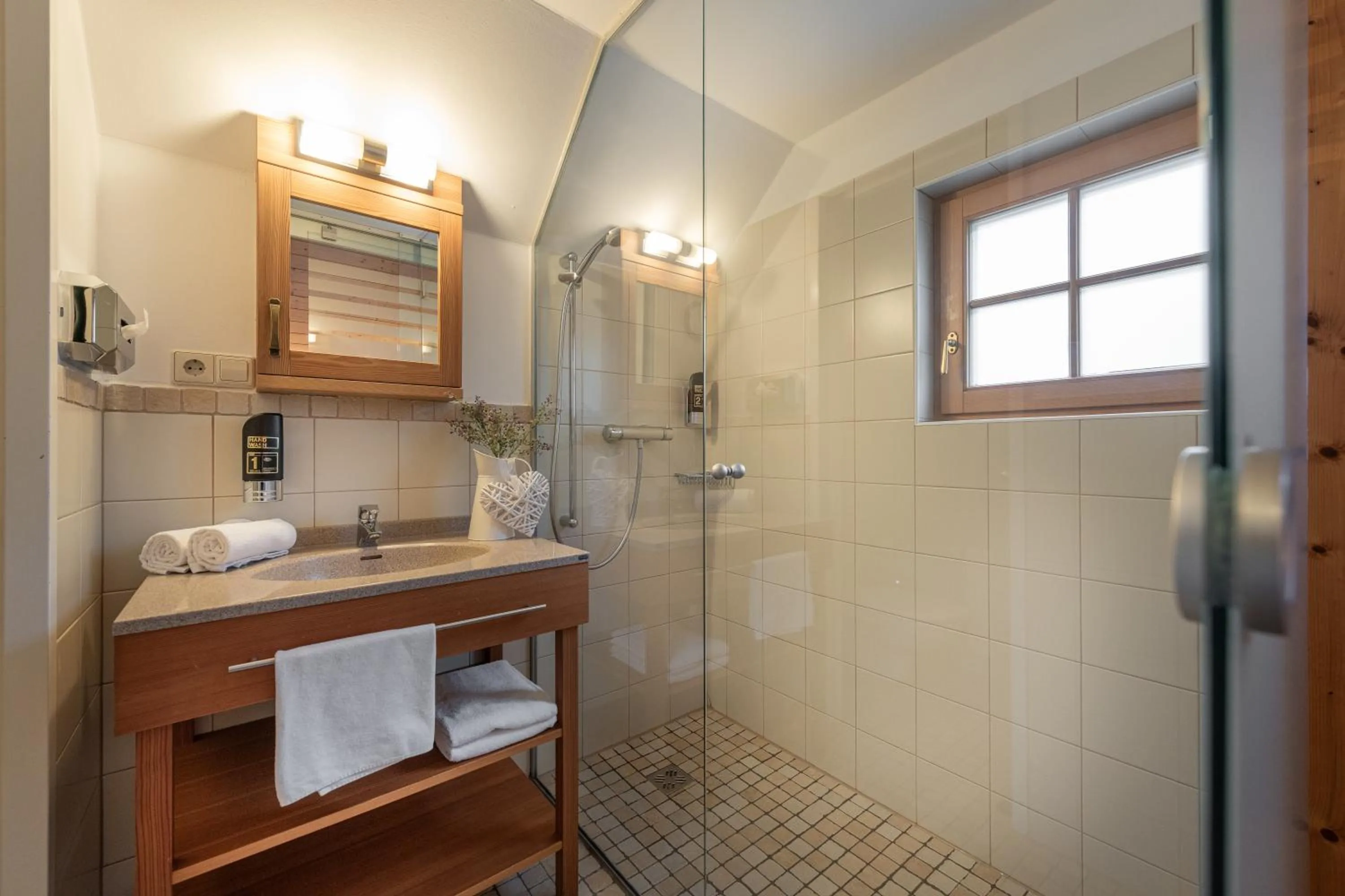 Bathroom in AlpenParks Hagan Lodge Altaussee