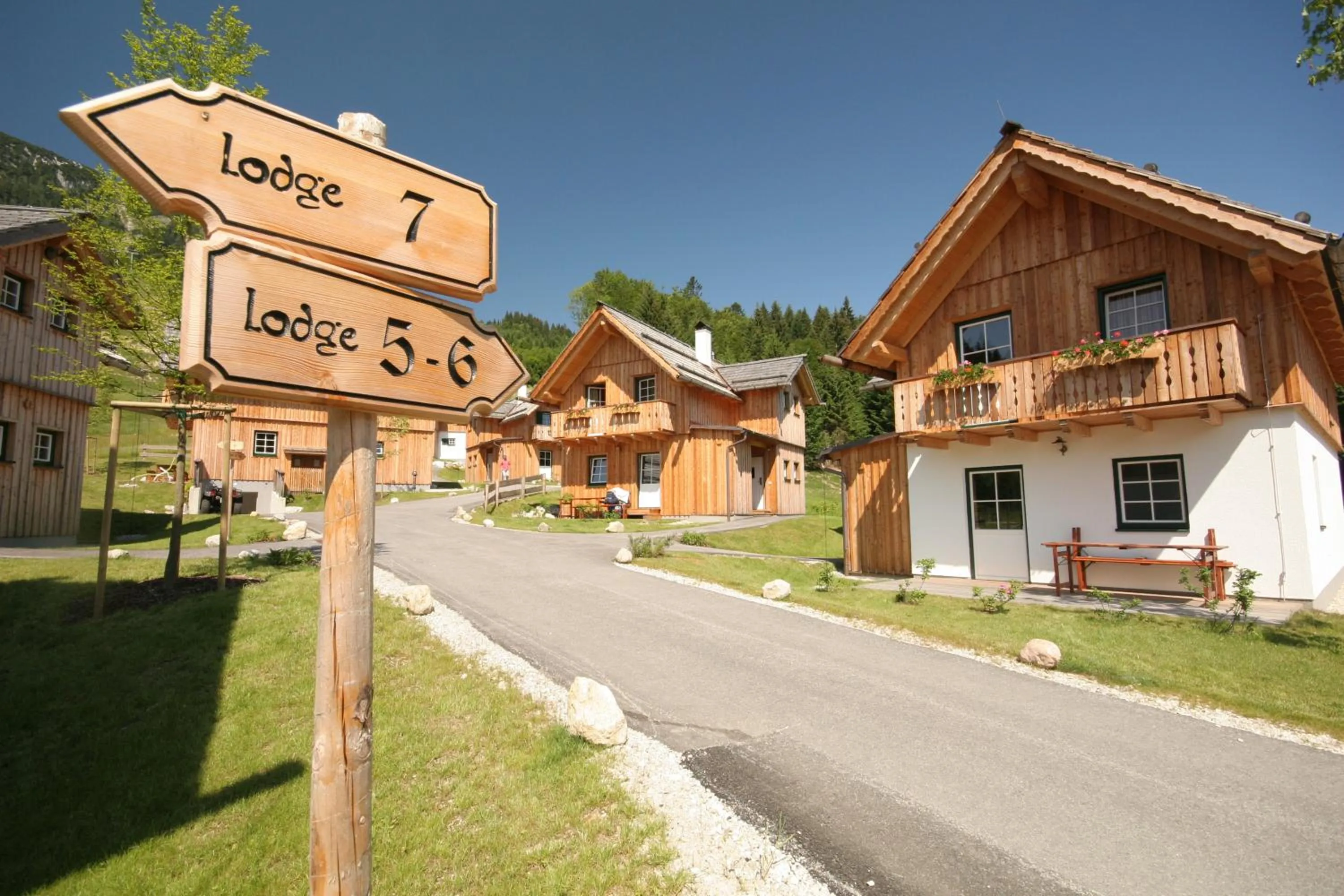 Property building in AlpenParks Hagan Lodge Altaussee