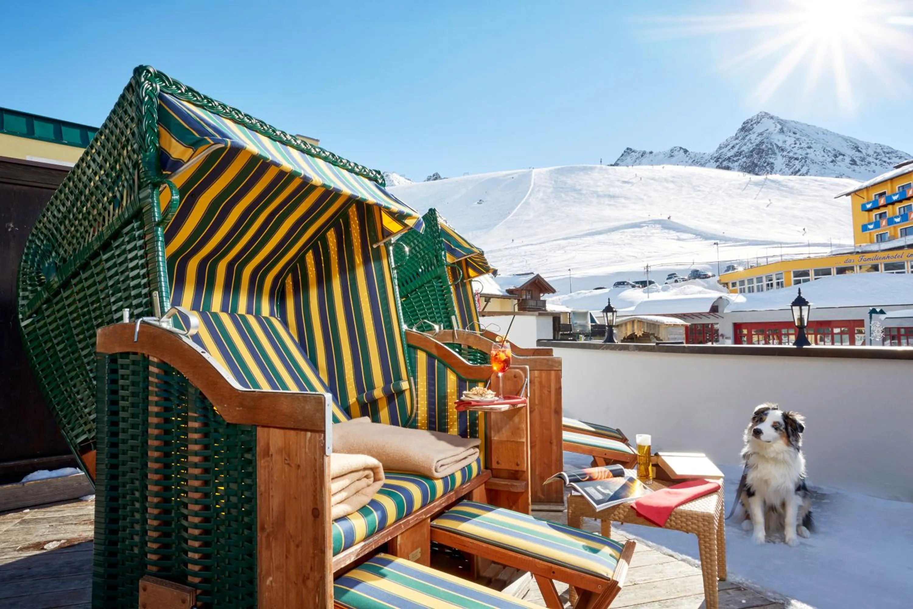 Natural landscape in Hotel Konradin