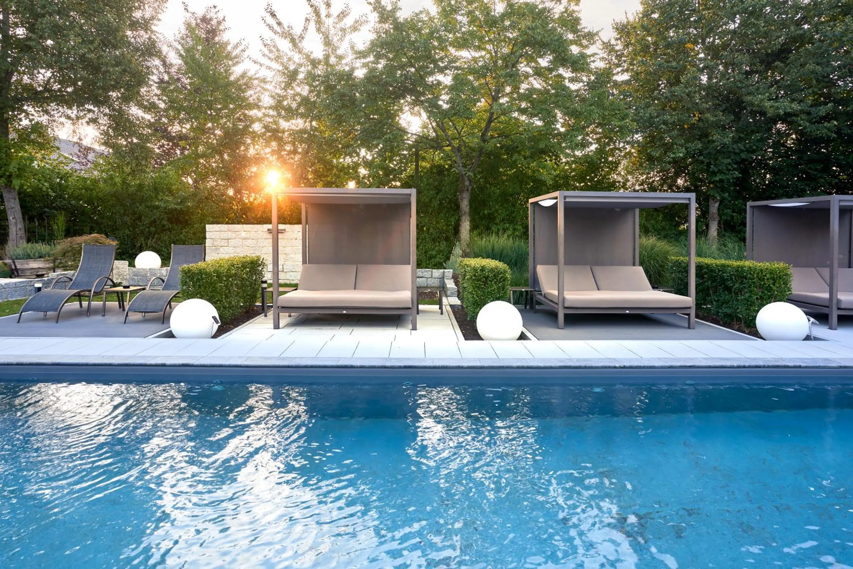 Swimming pool in Garden & SPA Hotel Das Götzfried