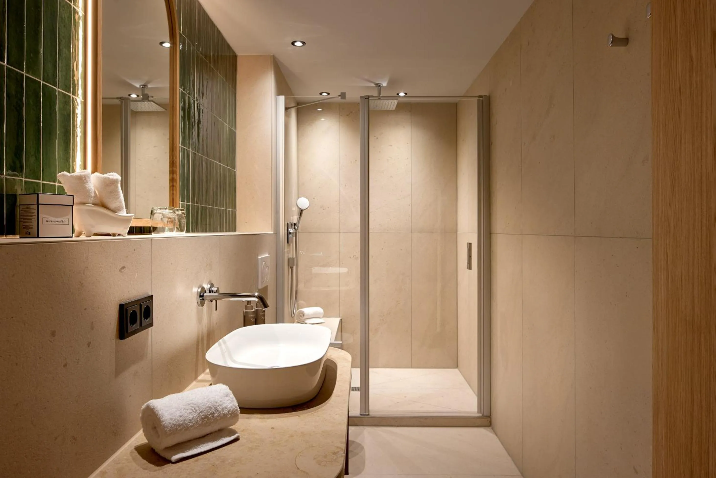 Bathroom in Garden & SPA Hotel Das Götzfried