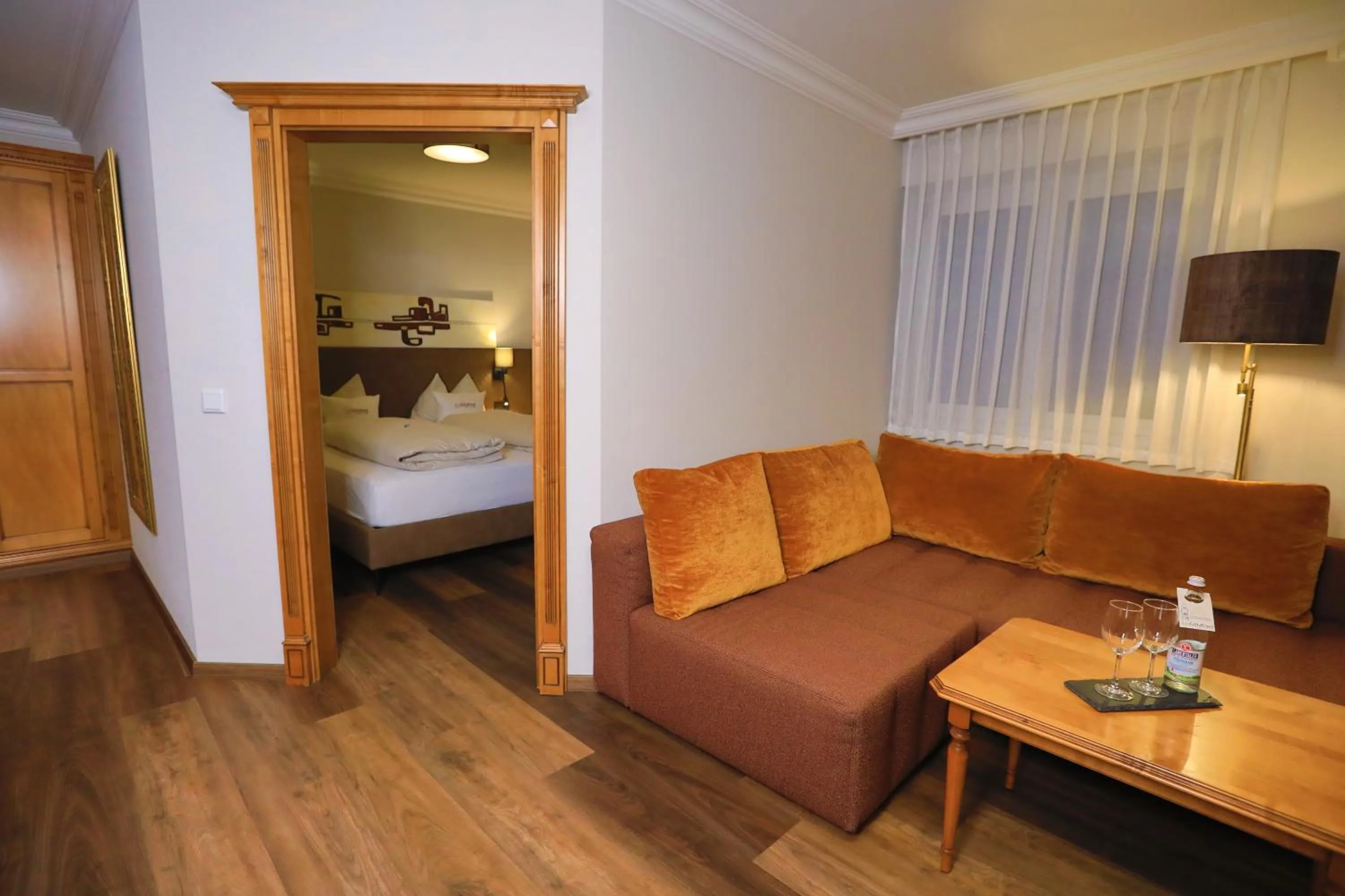 Bed in Garden & SPA Hotel Das Götzfried