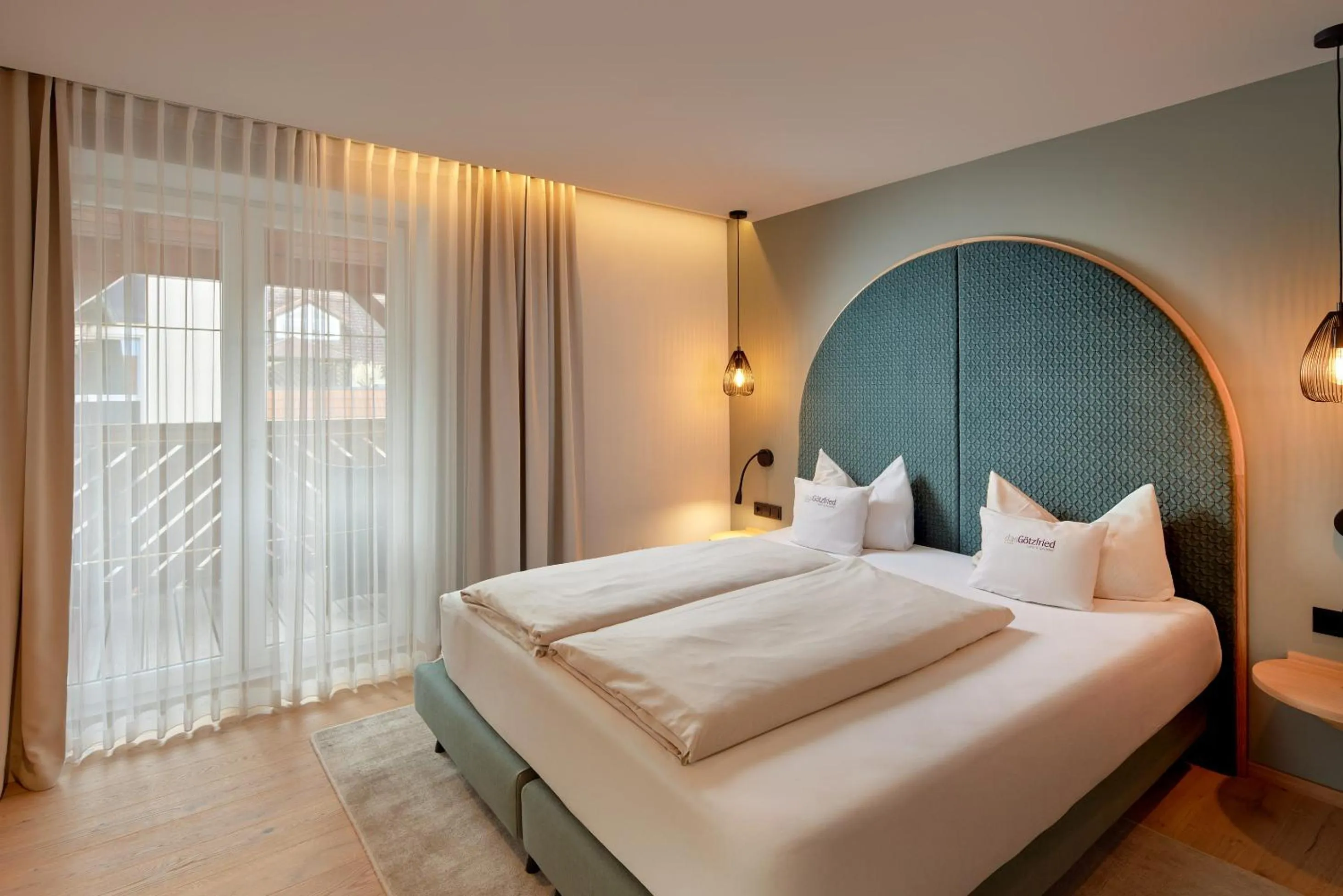 Bed in Garden & SPA Hotel Das Götzfried