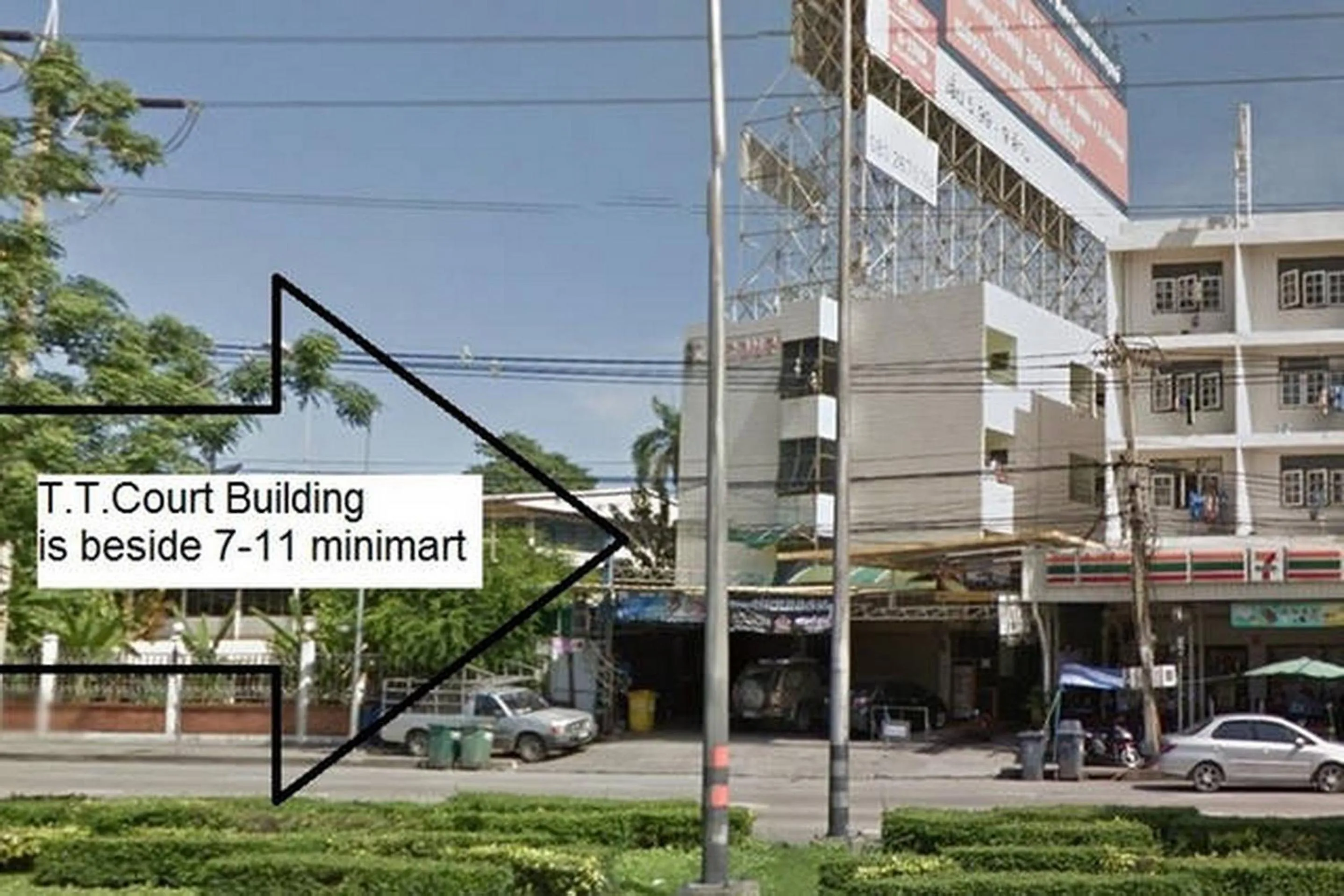 Property building in The Backpacker stn