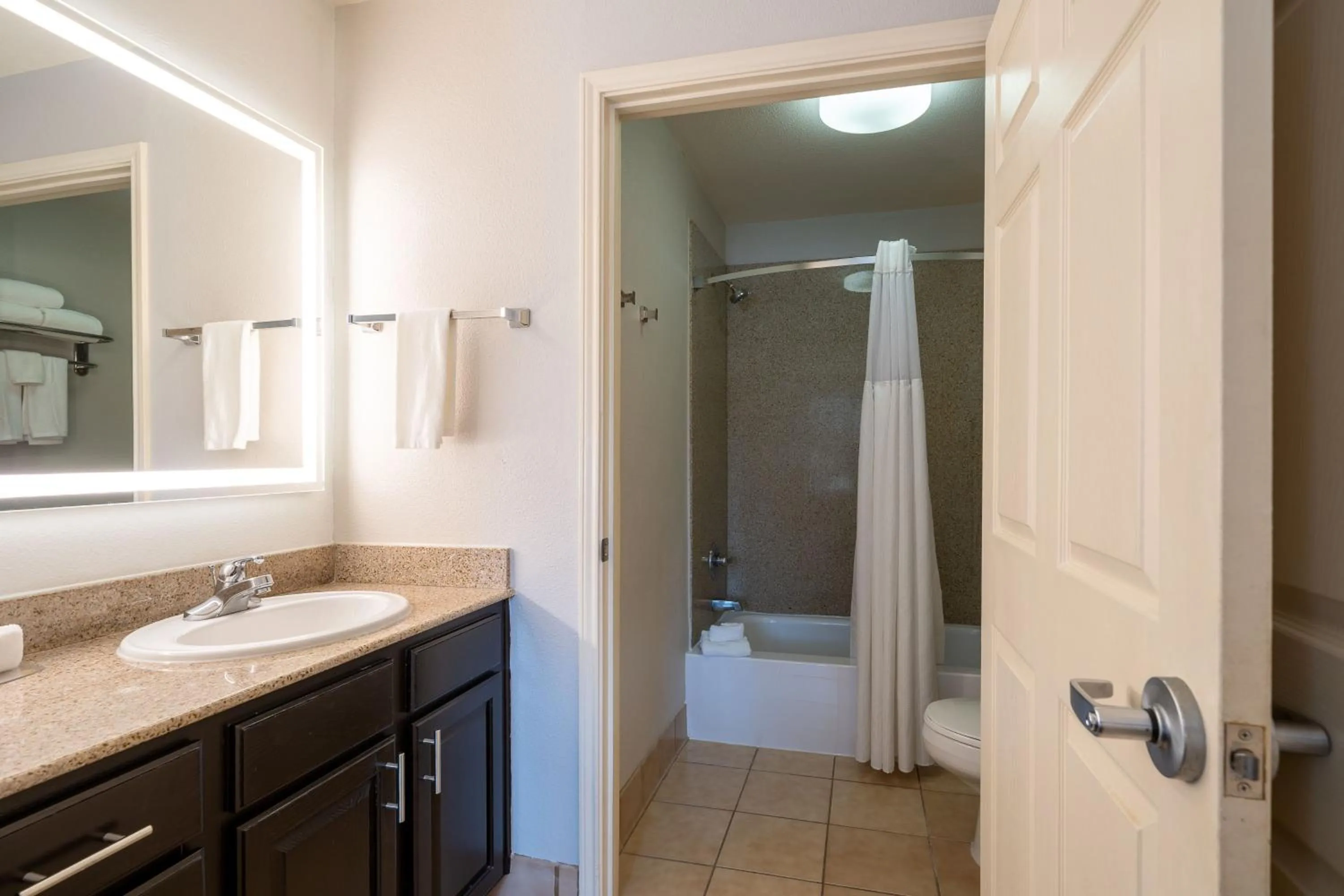 Bathroom in Staybridge Suites Houston West - Energy Corridor by IHG