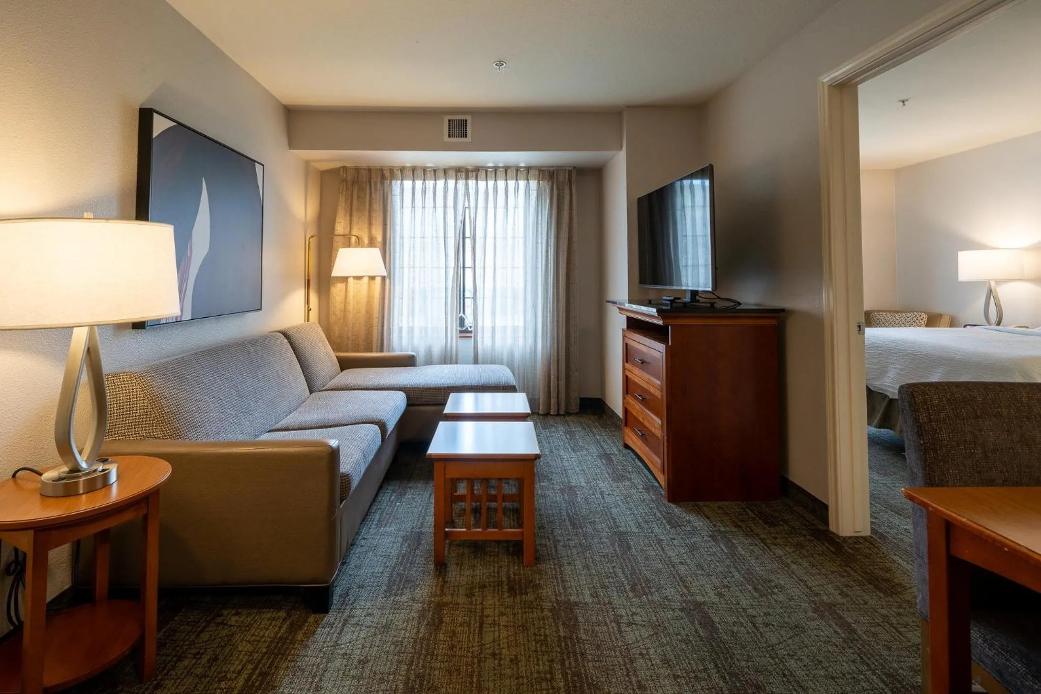Photo of the whole room, Bed in Staybridge Suites Houston West - Energy Corridor by IHG