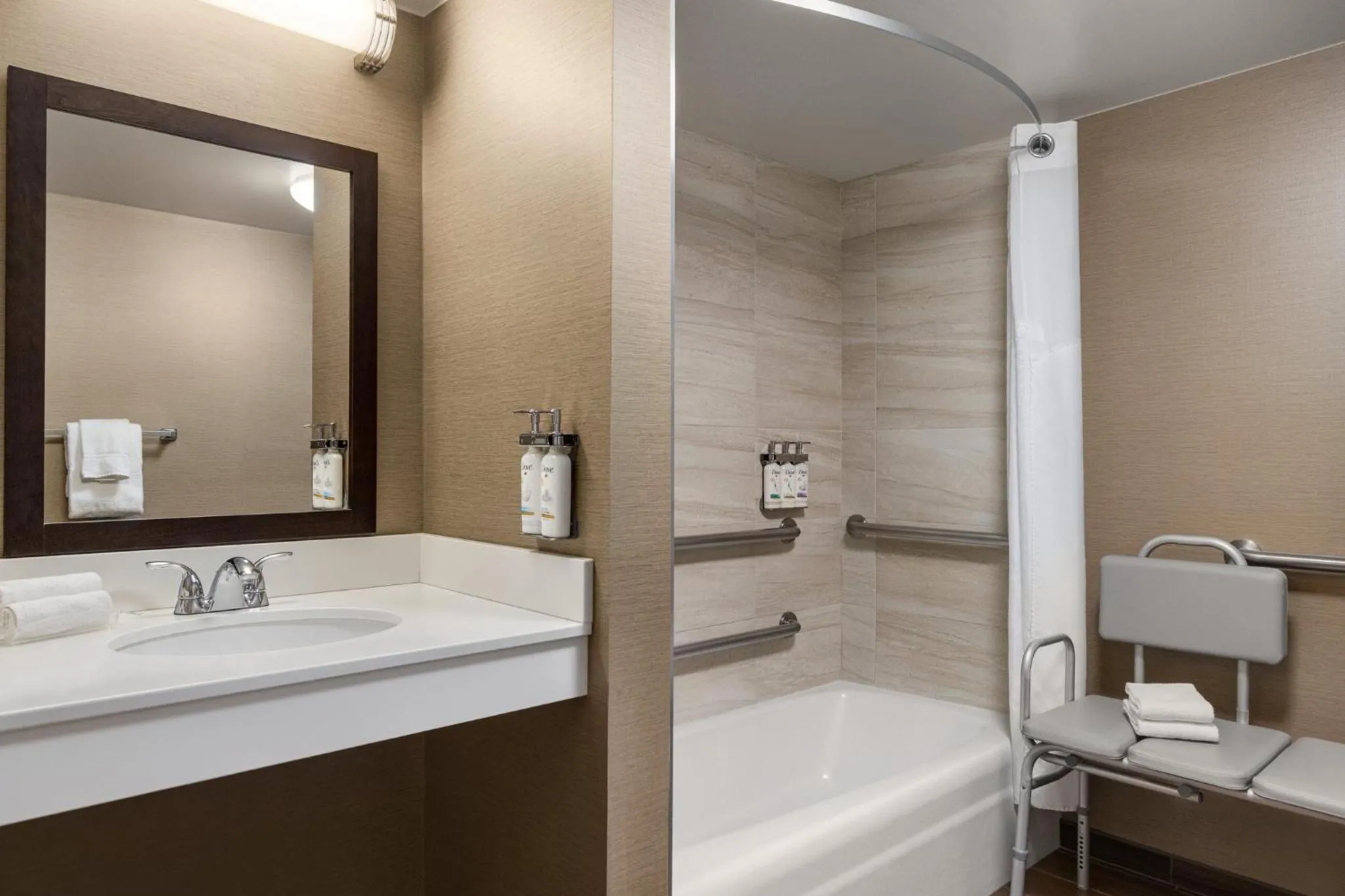 Bathroom in Holiday Inn Gaithersburg by IHG