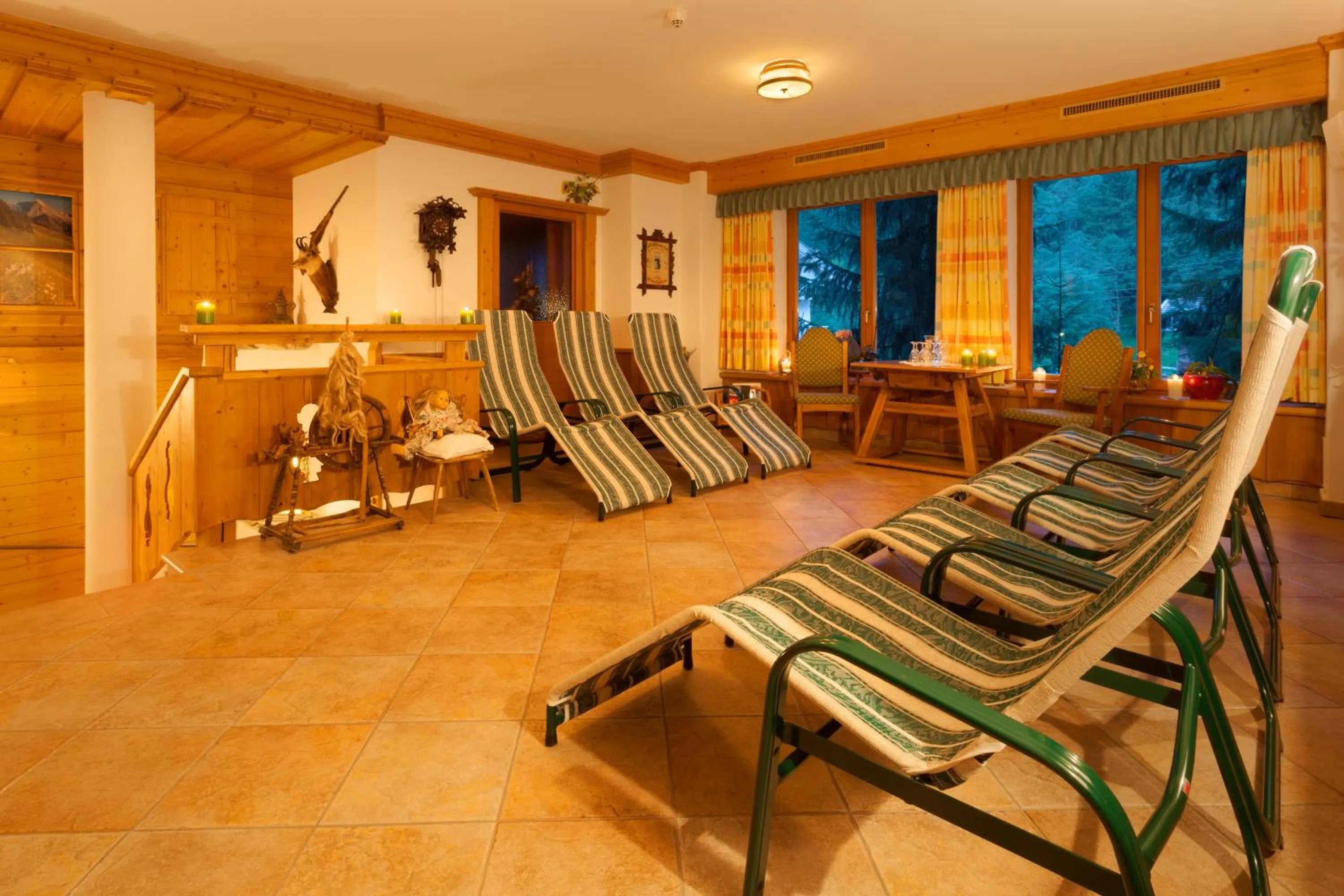 Sauna in Hotel Pinzger Tux