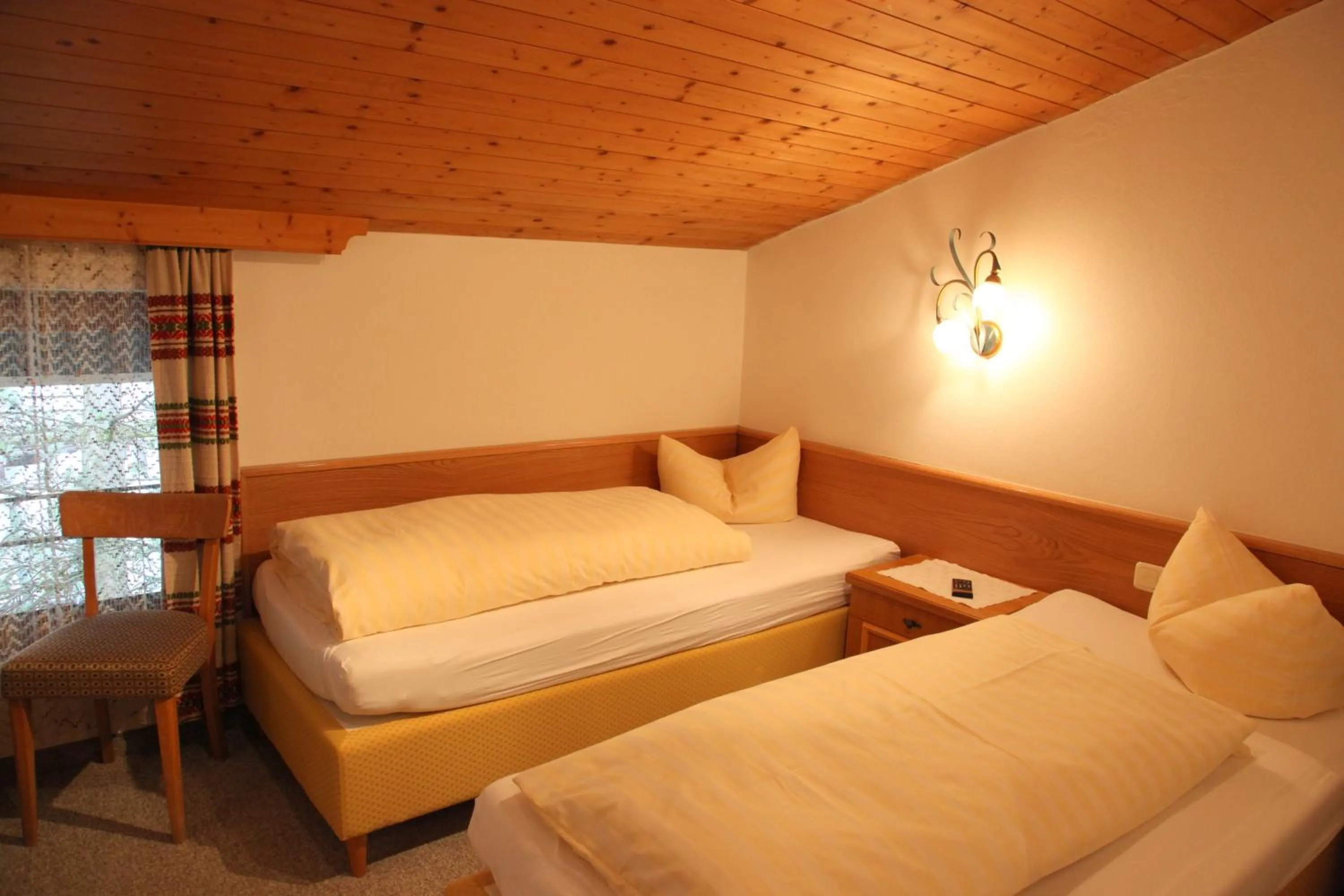 Bed in Hotel Pinzger Tux