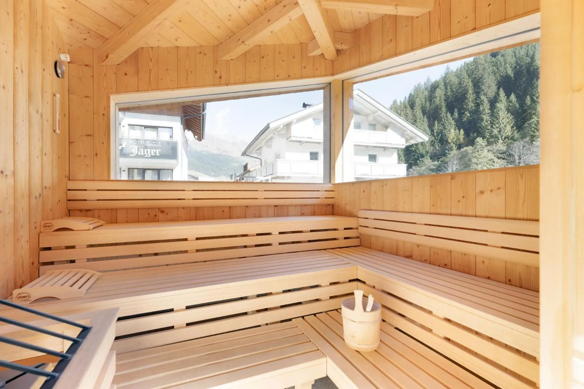 Sauna in Hotel Pinzger Tux