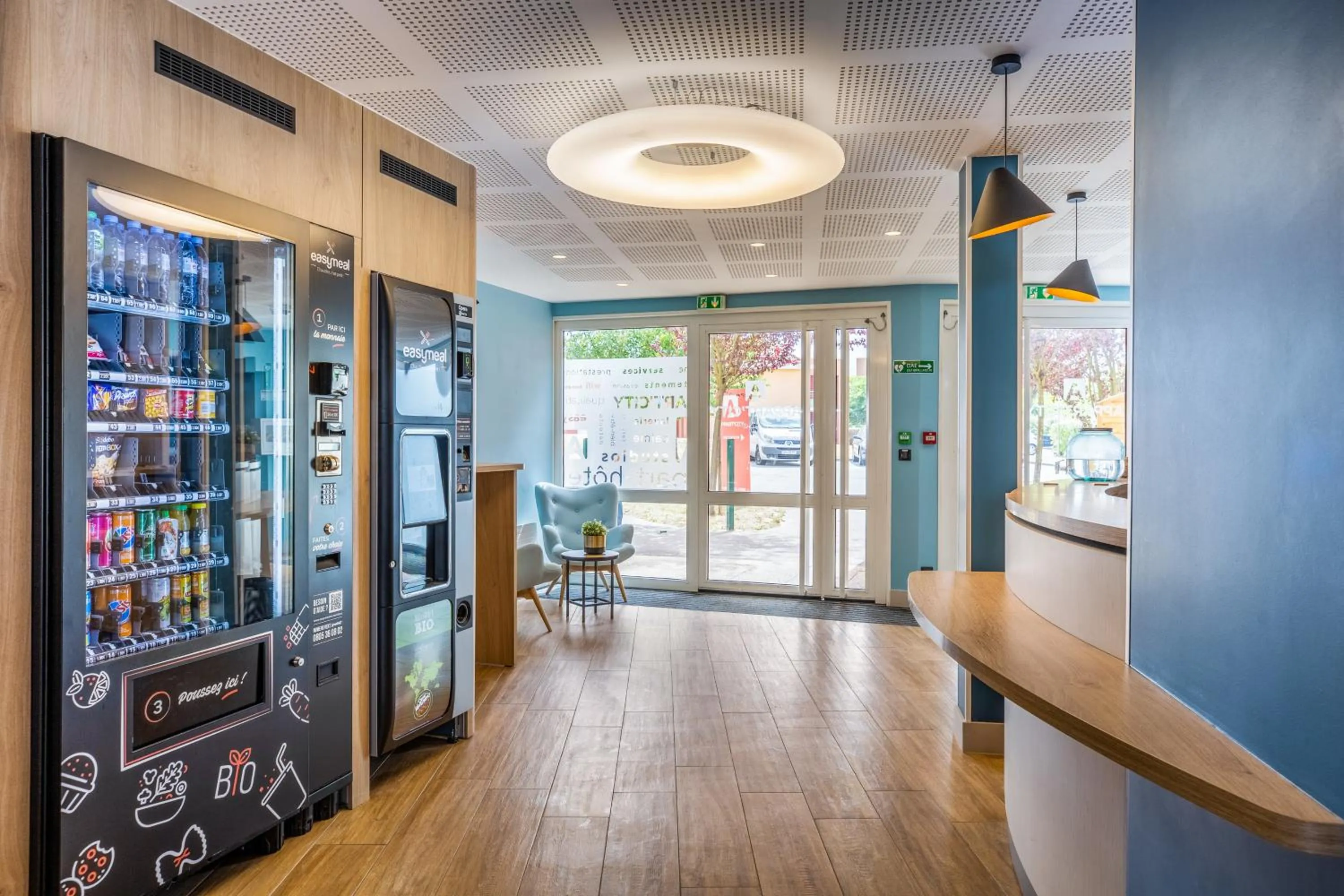 Lobby or reception in Appart'City Confort St Quentin en Yvelines - Bois D'Arcy