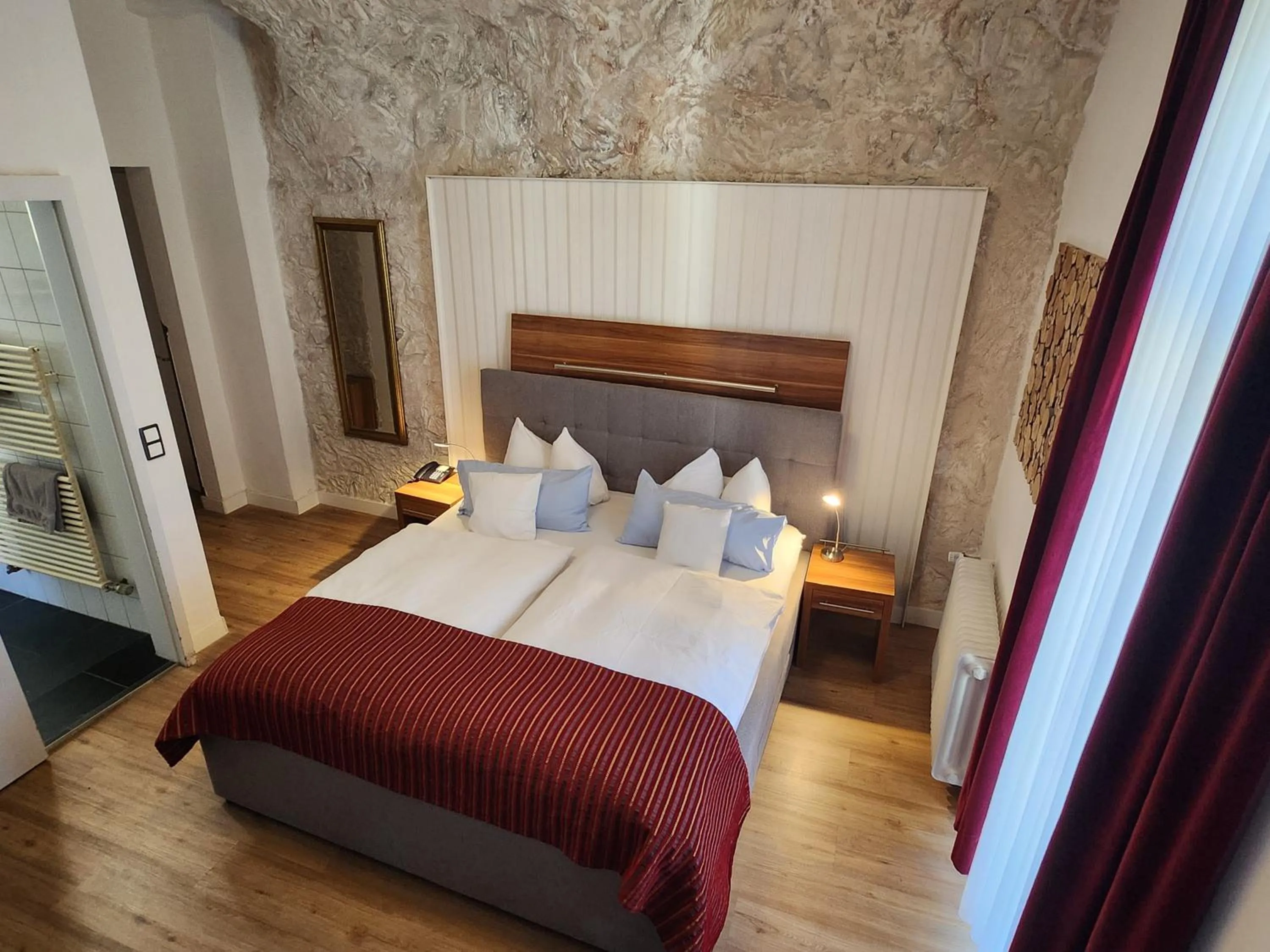 Bed in Hotel Almrausch