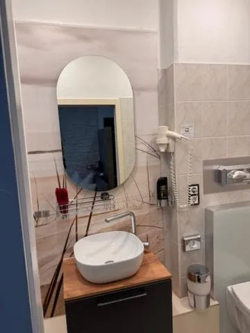 Bathroom in Hotel Almrausch