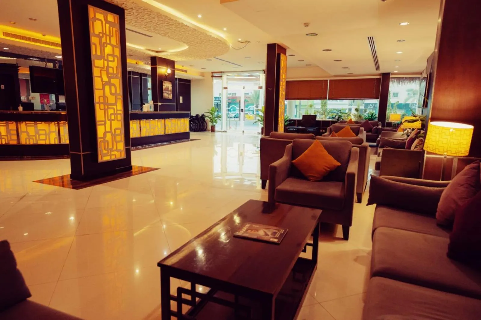 Seating area in Dome El Nozha