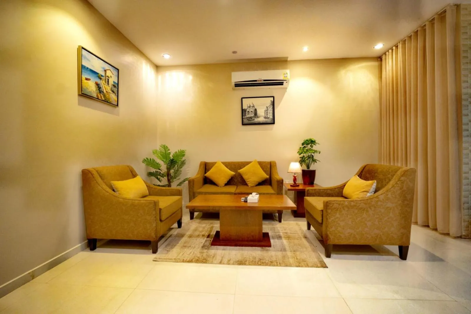 Seating area in Dome El Nozha