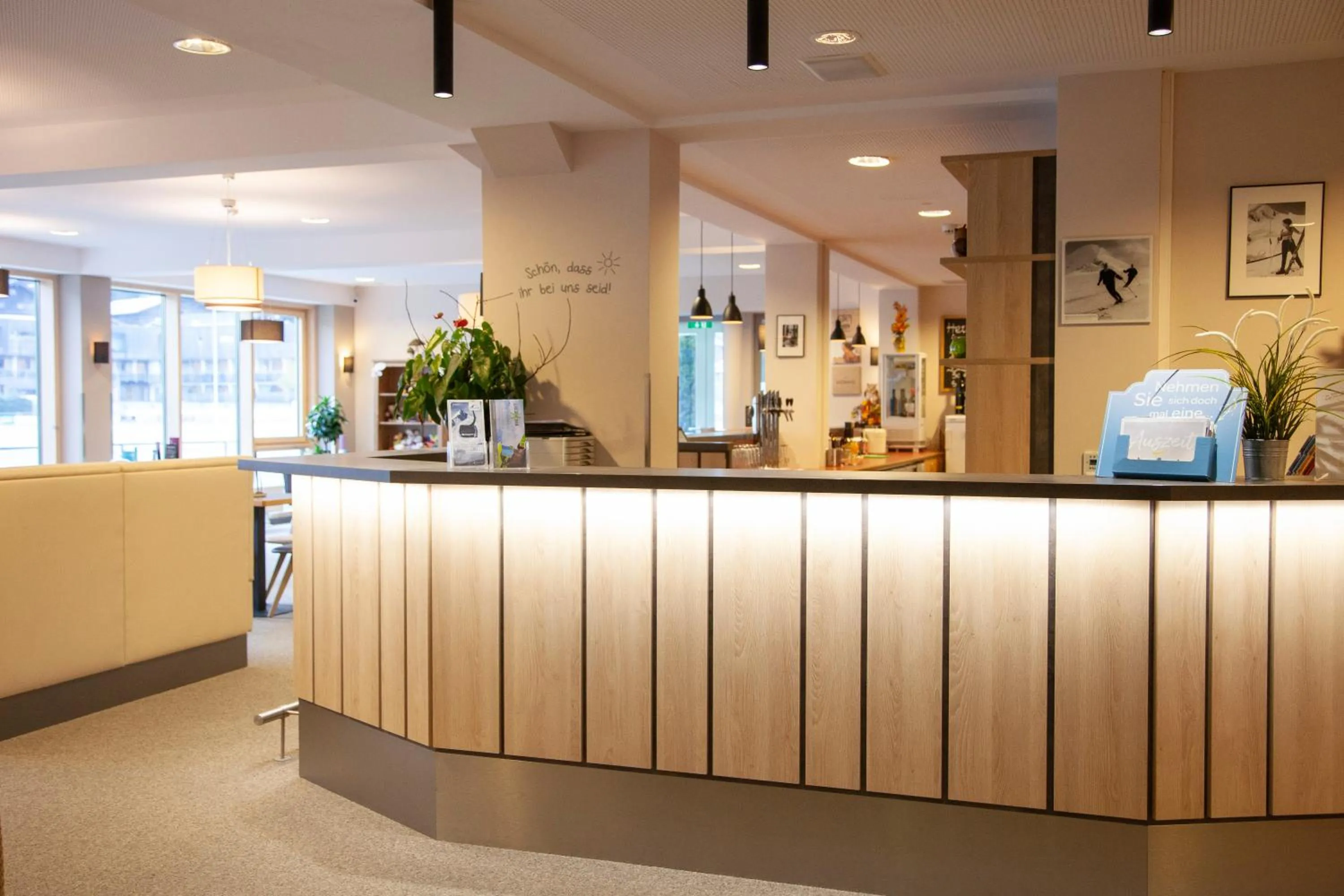 Lobby or reception in JUFA Hotel Kaprun - Summercard included
