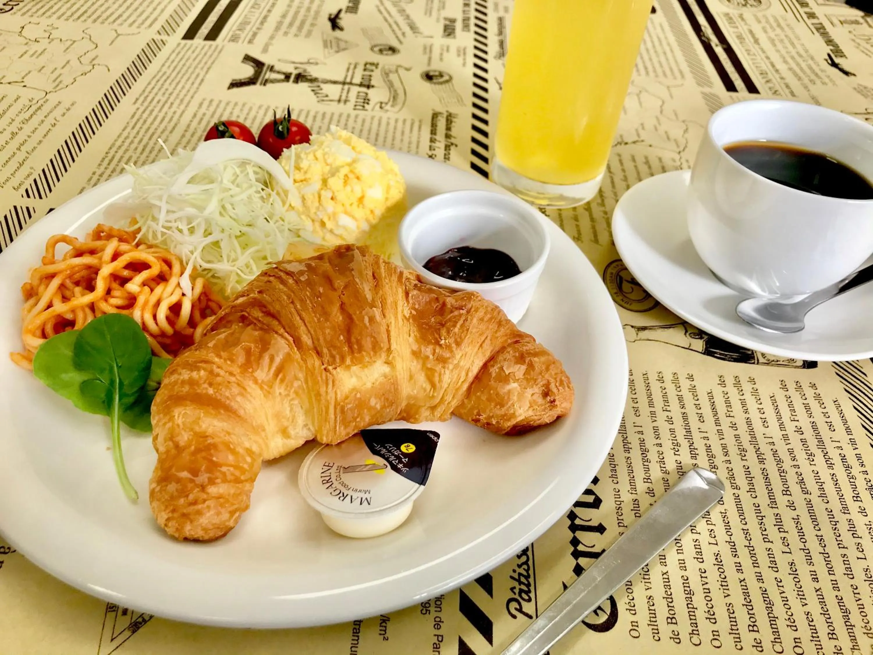 Buffet breakfast in Paradis Inn Sagamihara