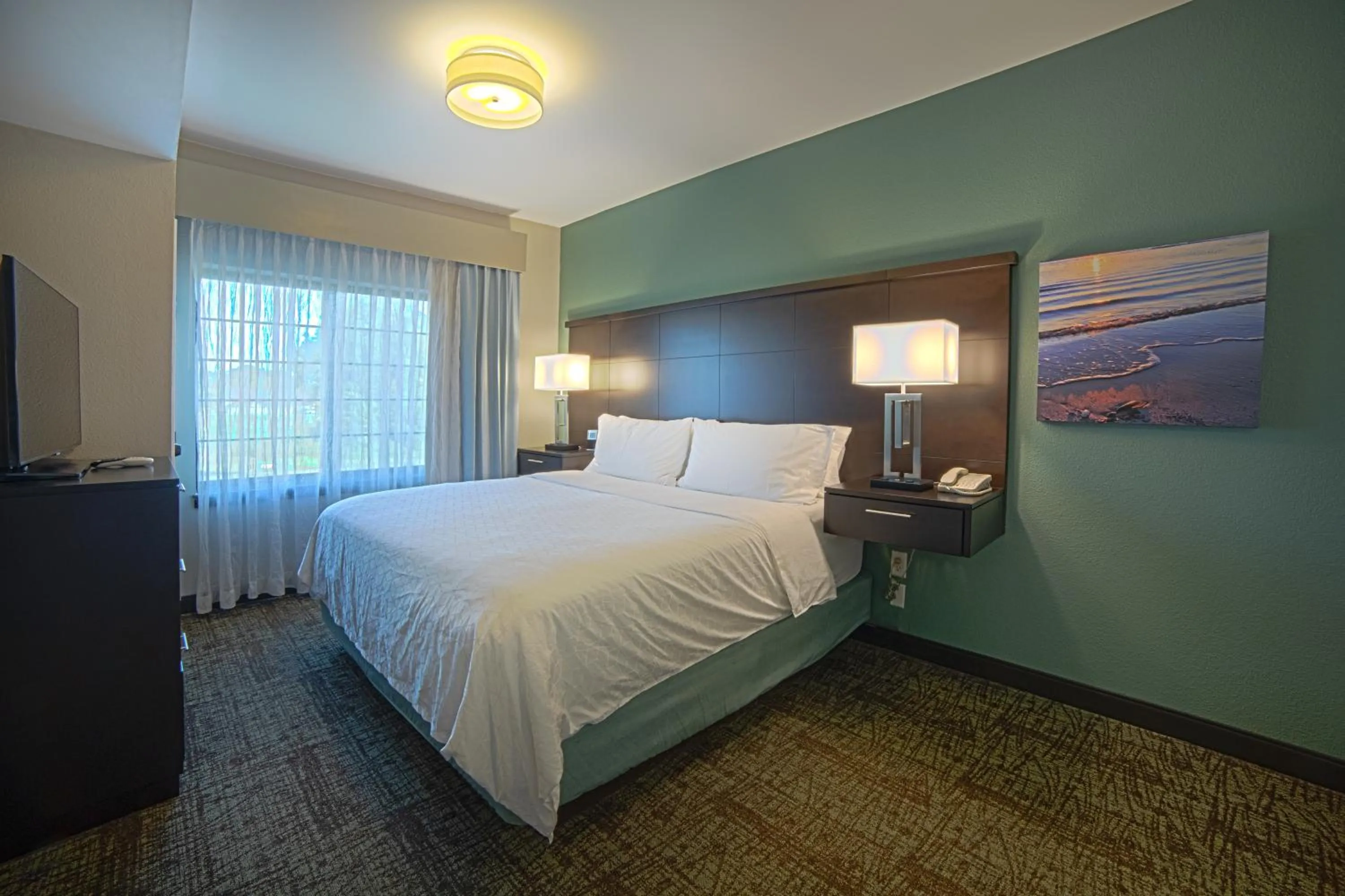 Bedroom, Bed in Staybridge Suites Houston-NASA Clear Lake by IHG