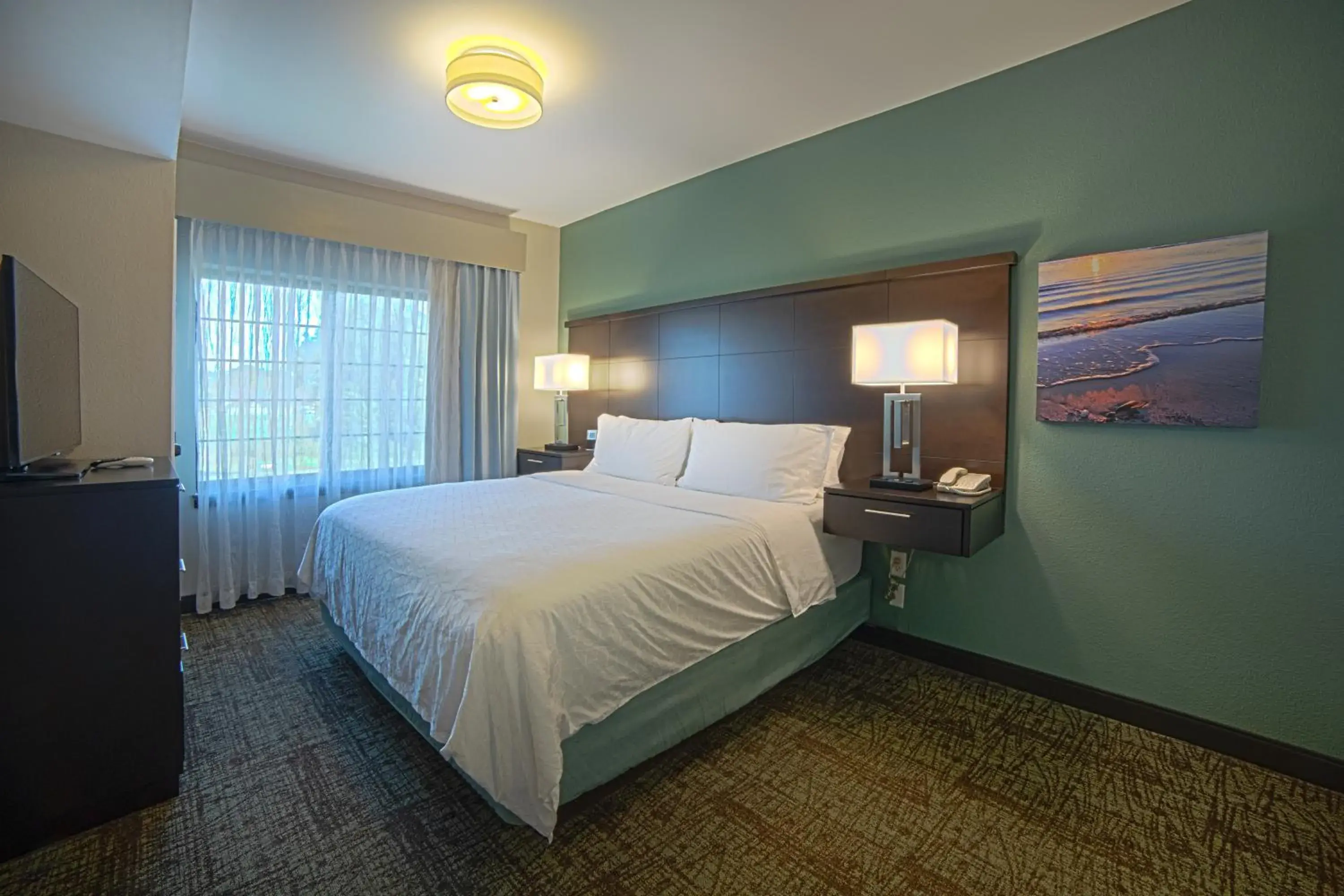 Bedroom, Bed in Staybridge Suites Houston-NASA Clear Lake by IHG Bedroom, Bed in Staybridge Suites Houston-NASA Clear Lake by IHG