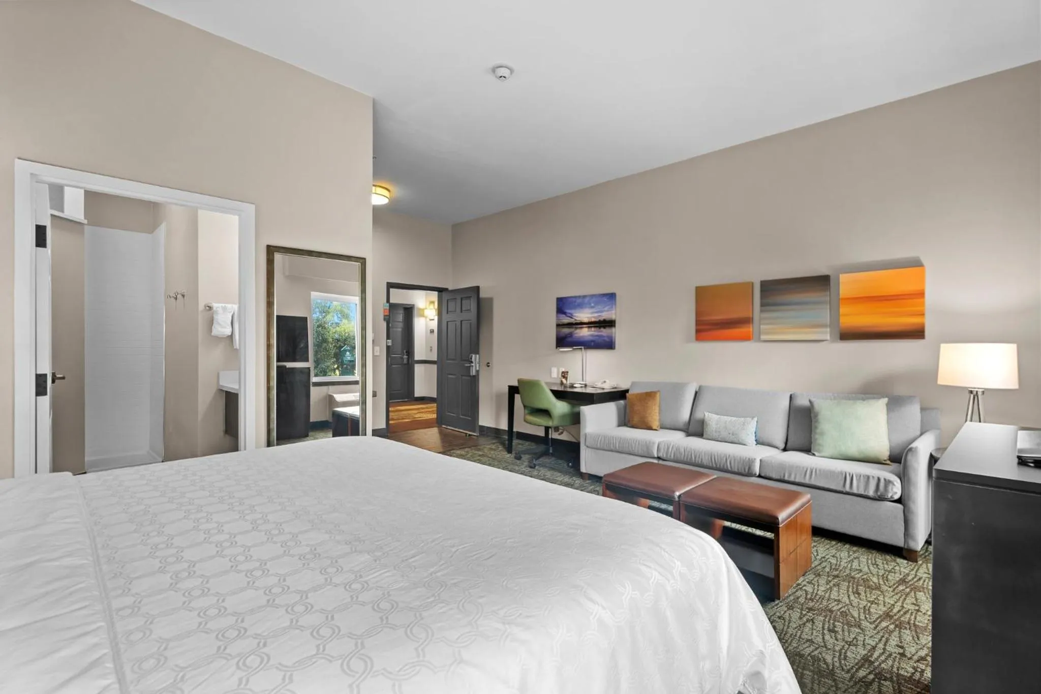 Photo of the whole room, Bed in Staybridge Suites Houston-NASA Clear Lake by IHG