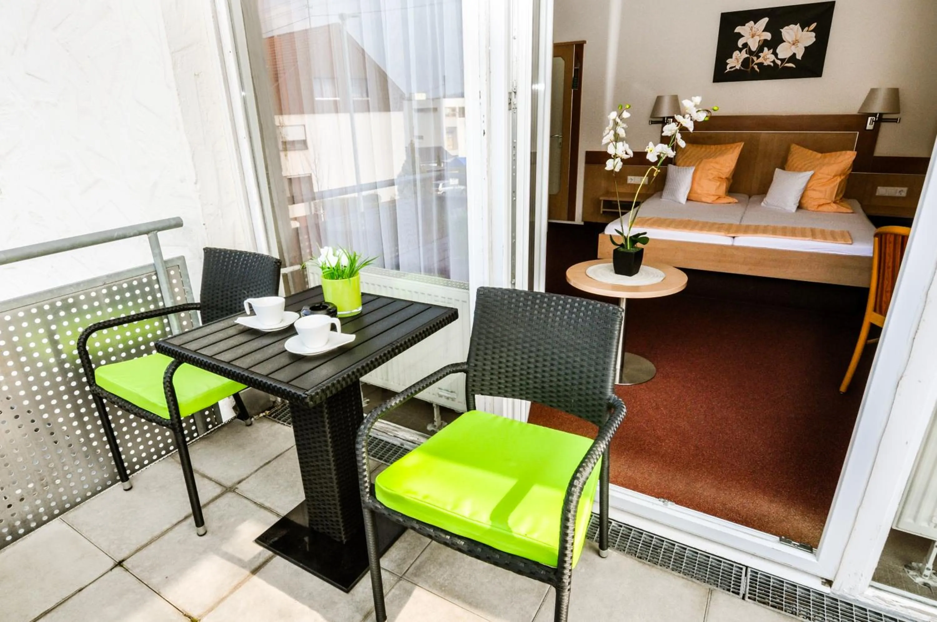 Balcony/Terrace in Hotel Garni Superior