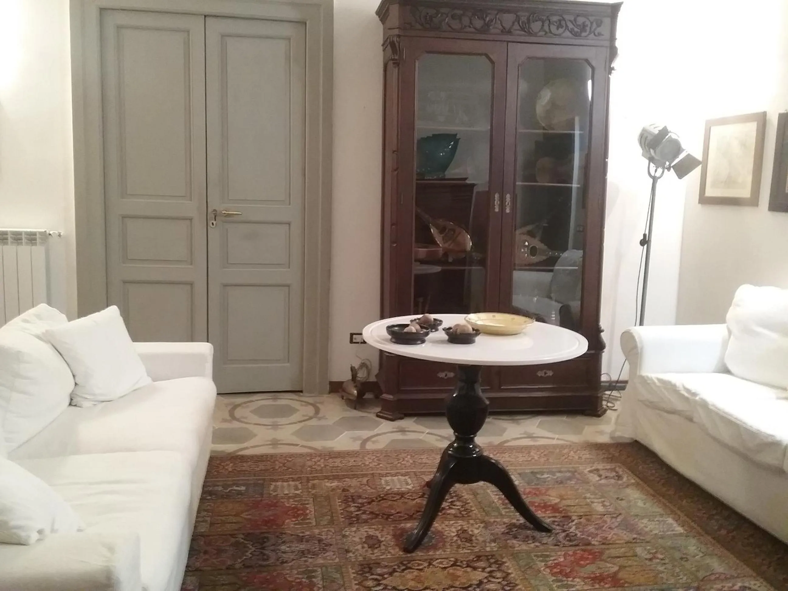 Communal lounge/ TV room in b&b Vallone del grano