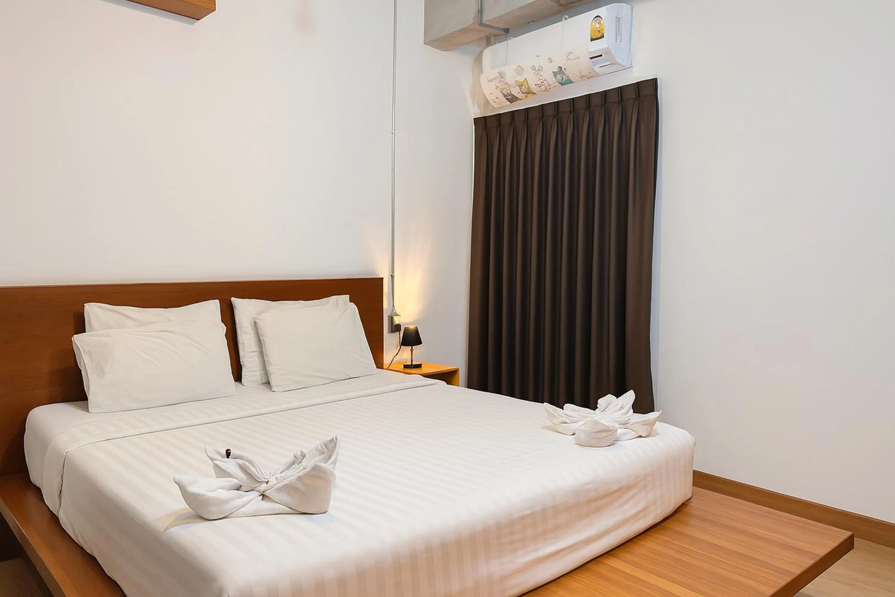 Photo of the whole room, Bed in The Loft Room Nimman