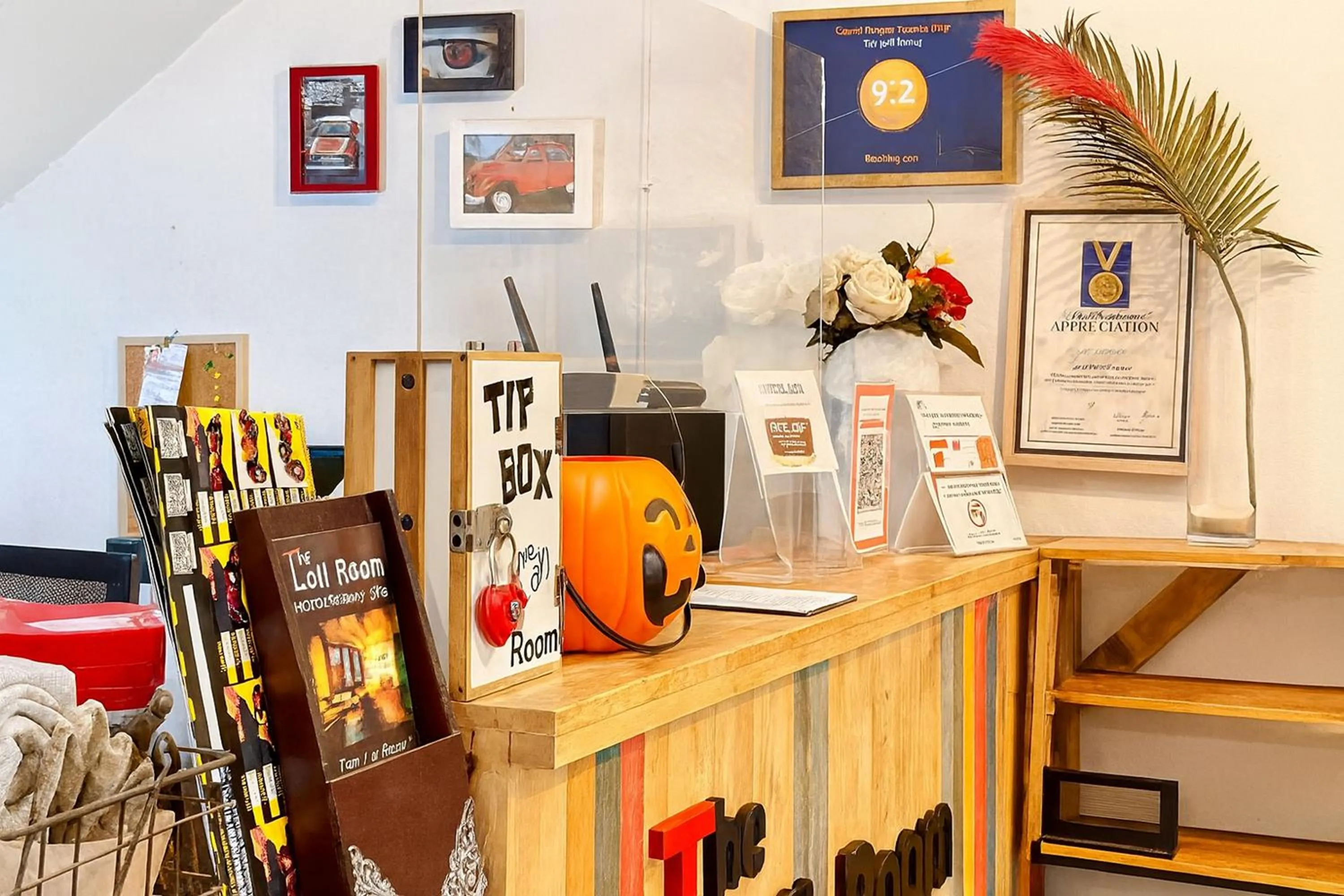 Lobby or reception in The Loft Room Nimman