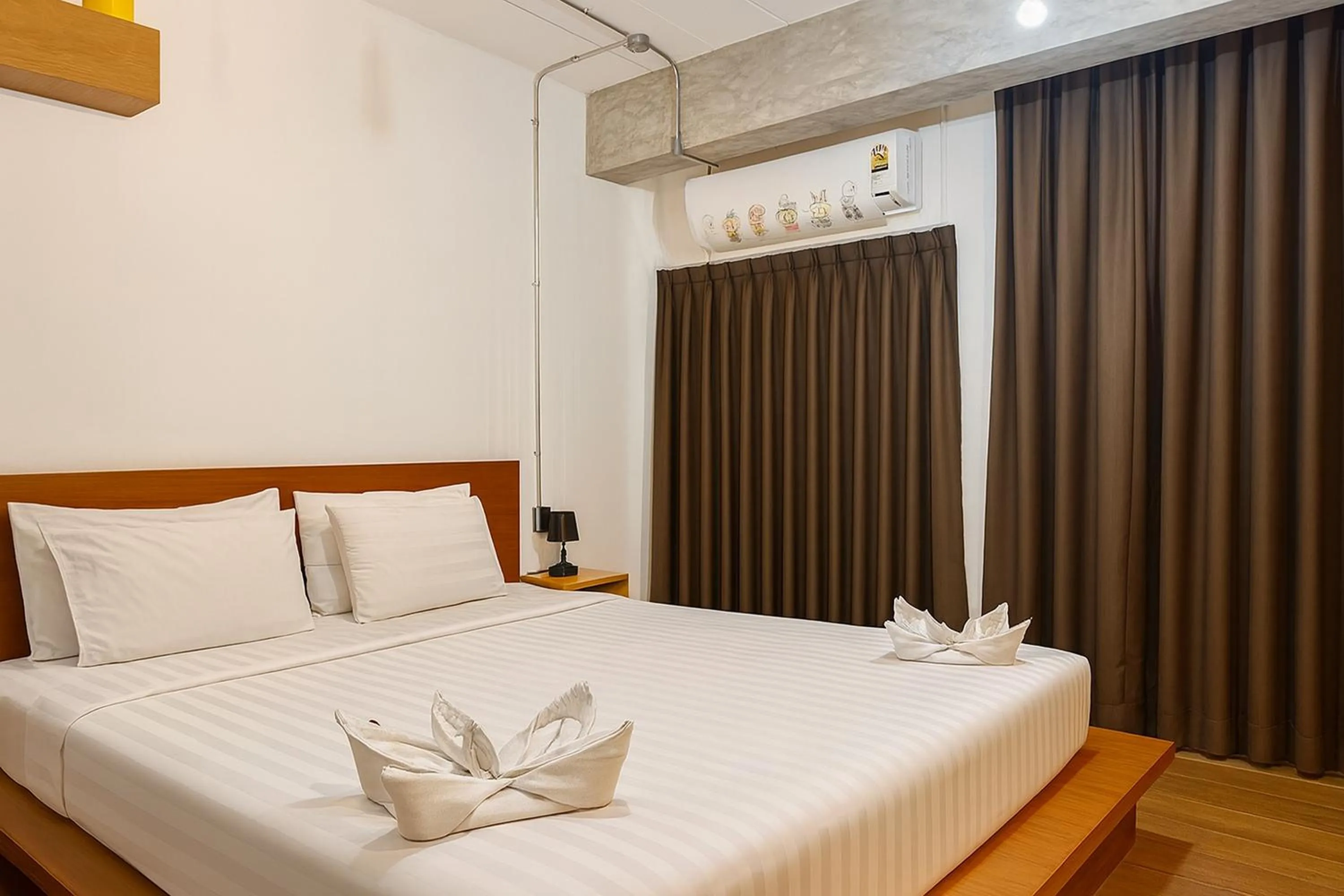 Photo of the whole room, Bed in The Loft Room Nimman