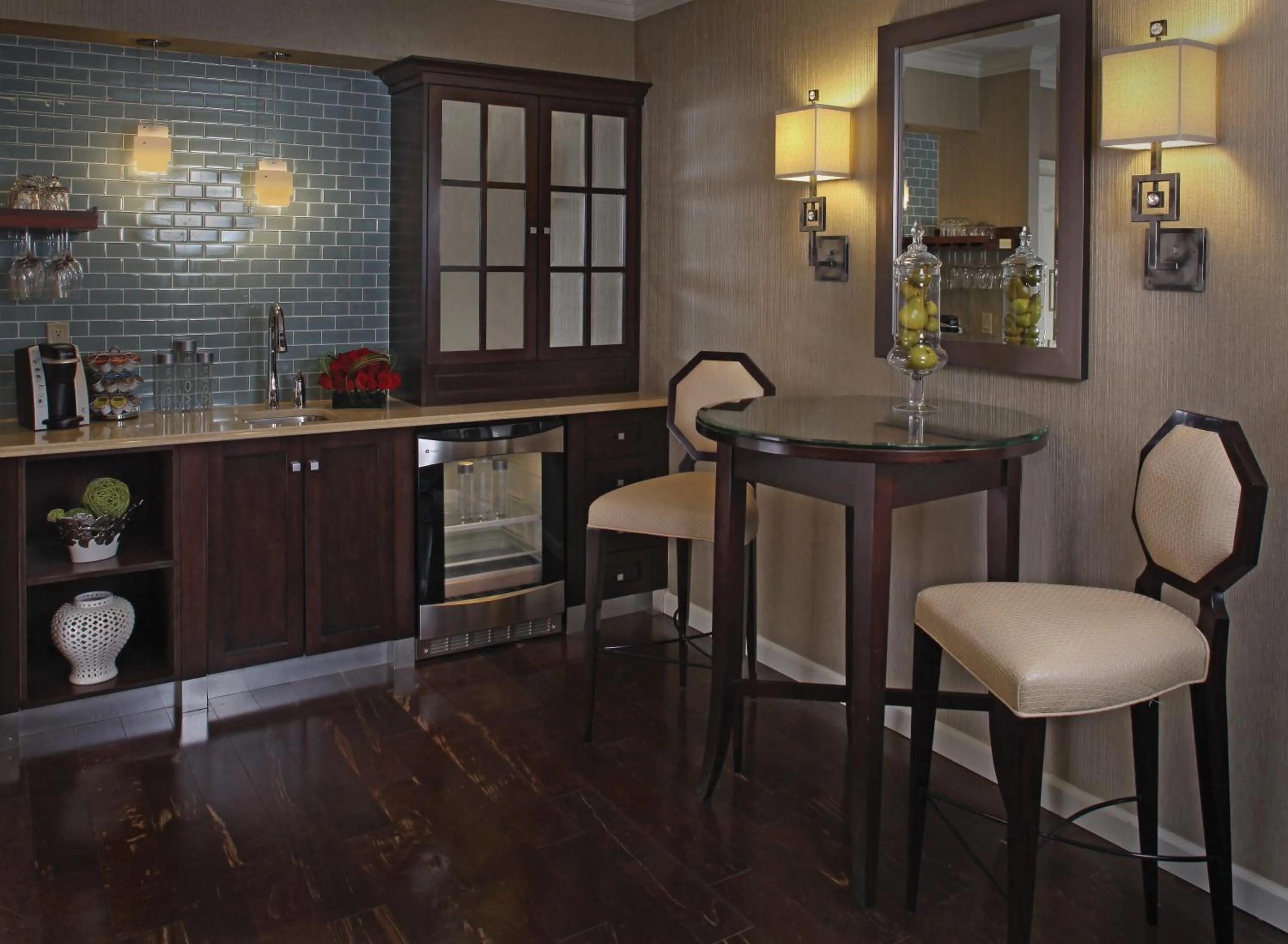 Kitchen or kitchenette in The Inn At Fox Hollow Hotel