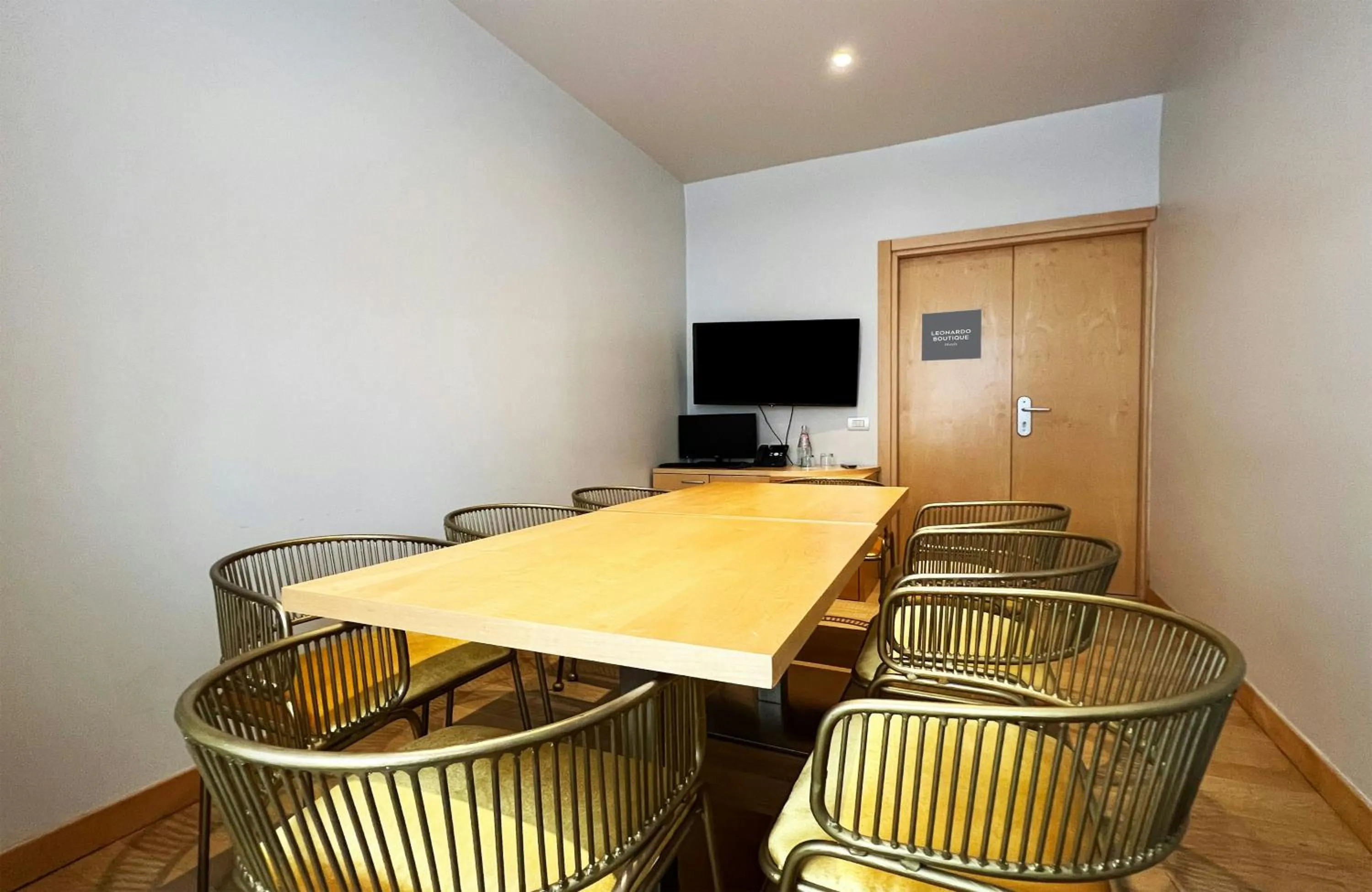 Meeting/conference room in Leonardo Boutique Hotel Rome Termini