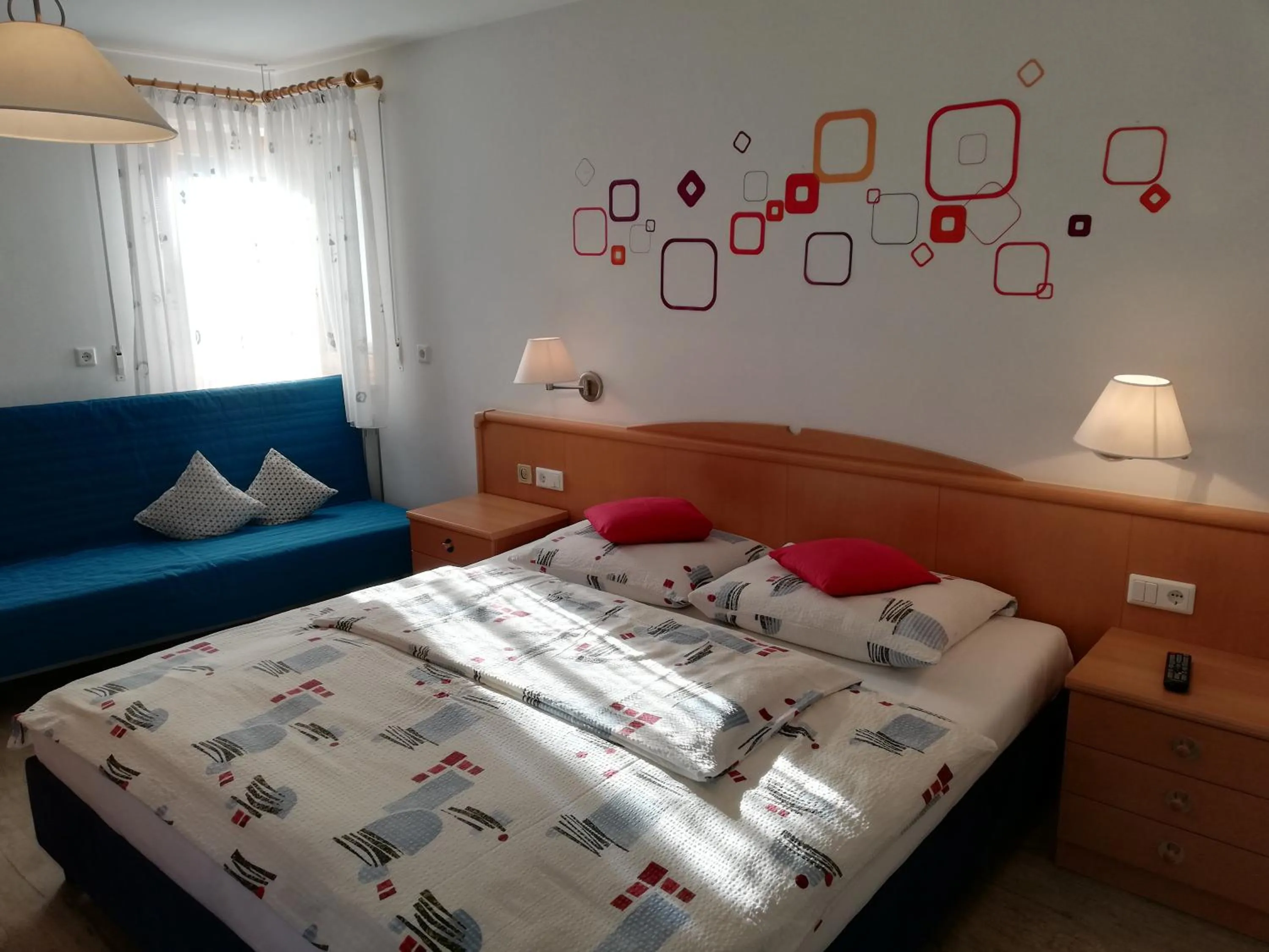 Bedroom, Bed in Appartement Thanei