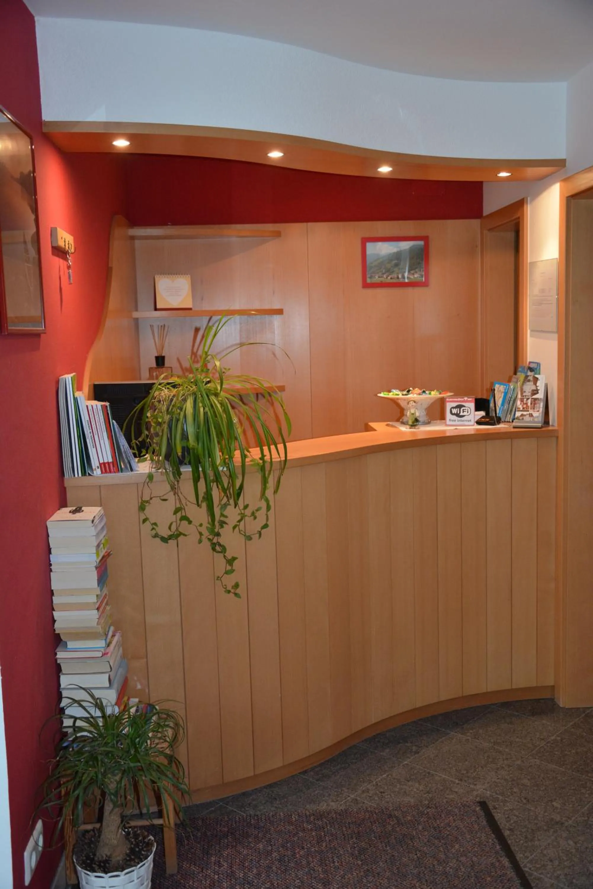 Lobby or reception in Appartement Thanei