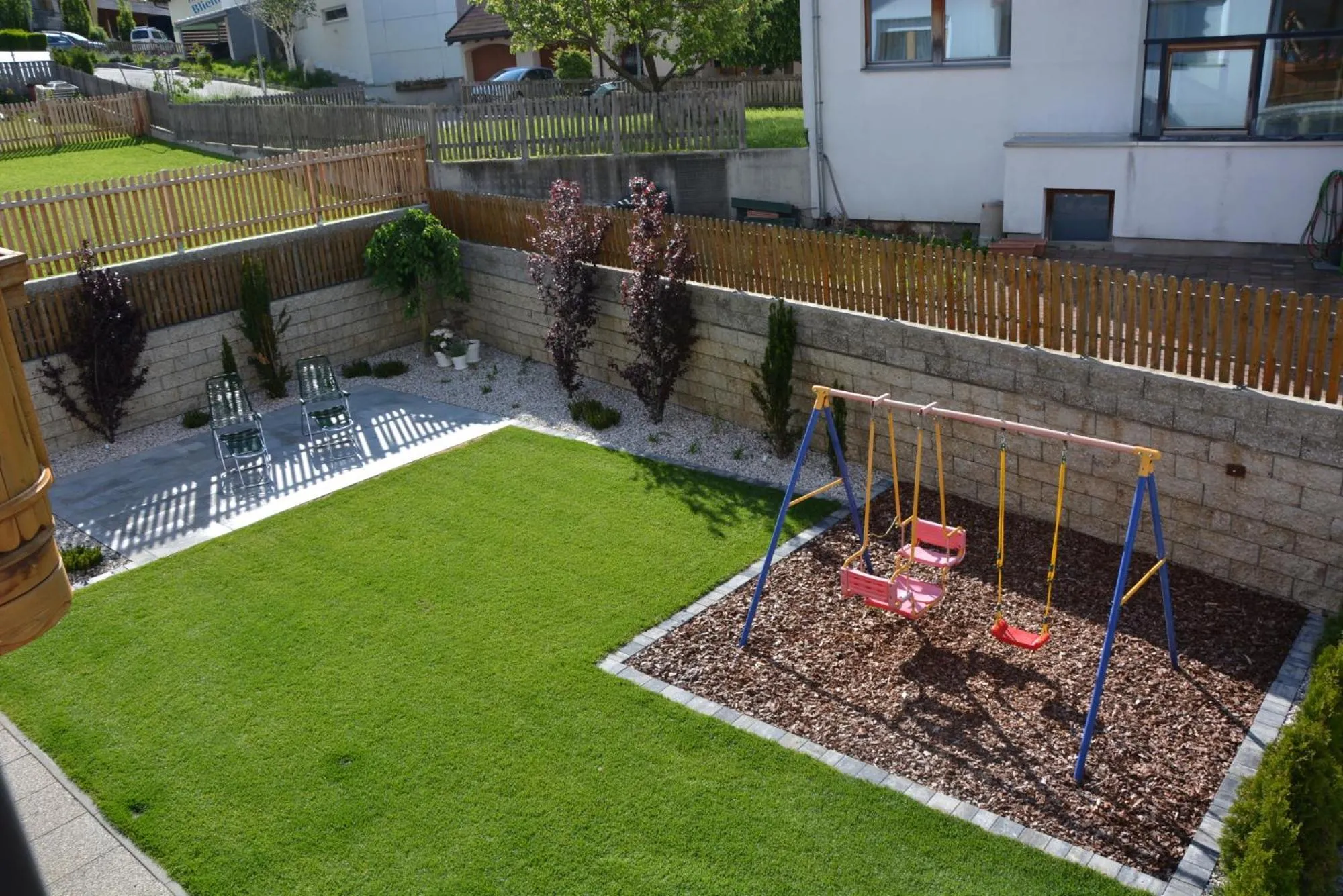 Garden in Appartement Thanei