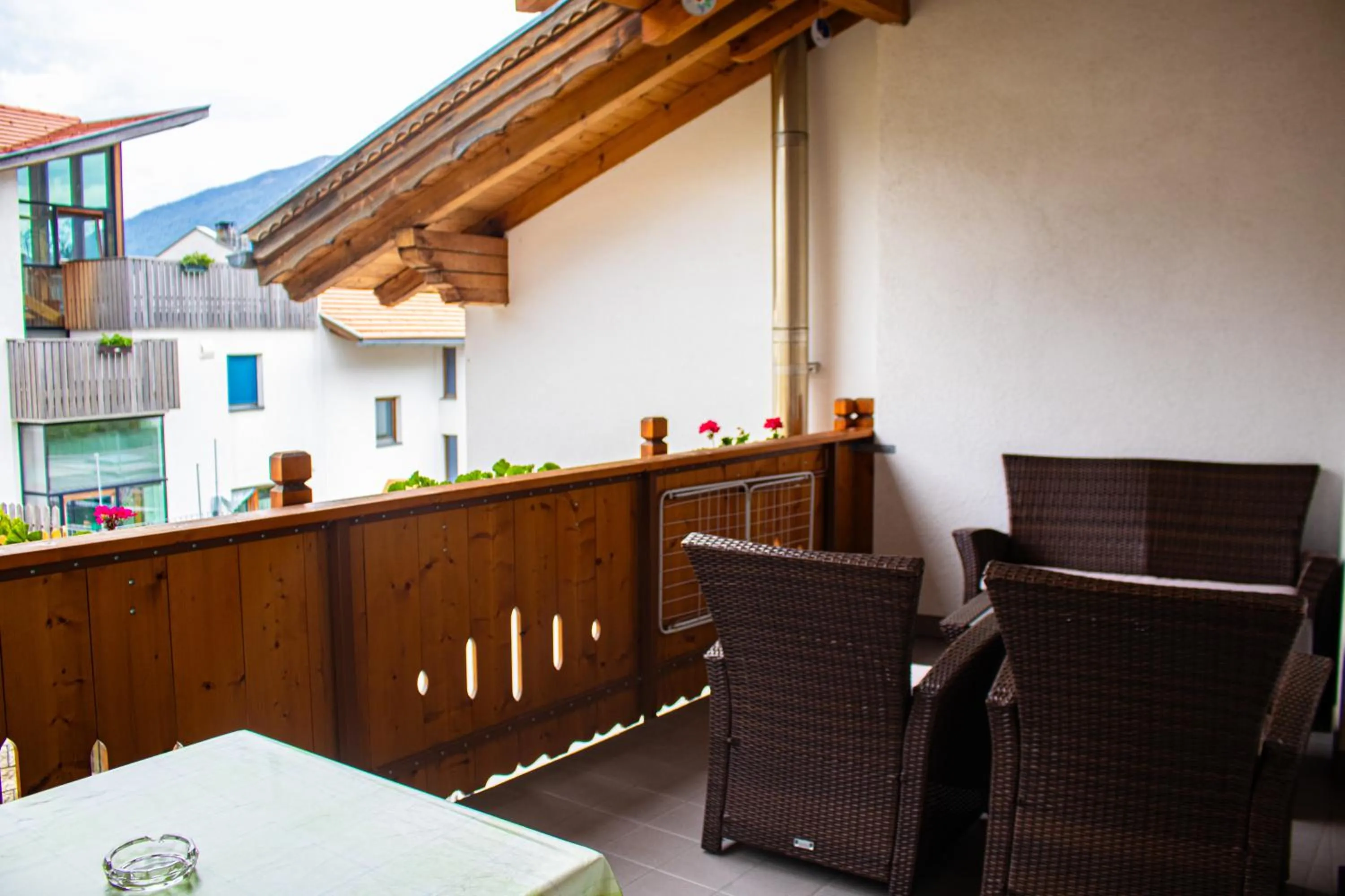Balcony/Terrace in Appartement Thanei