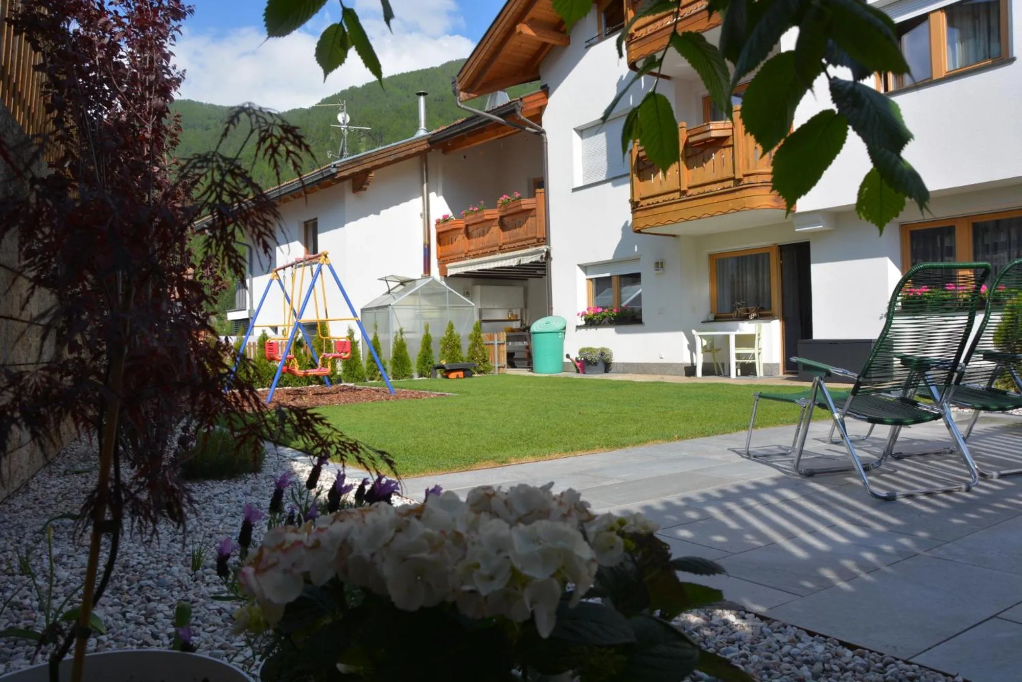 Garden in Appartement Thanei