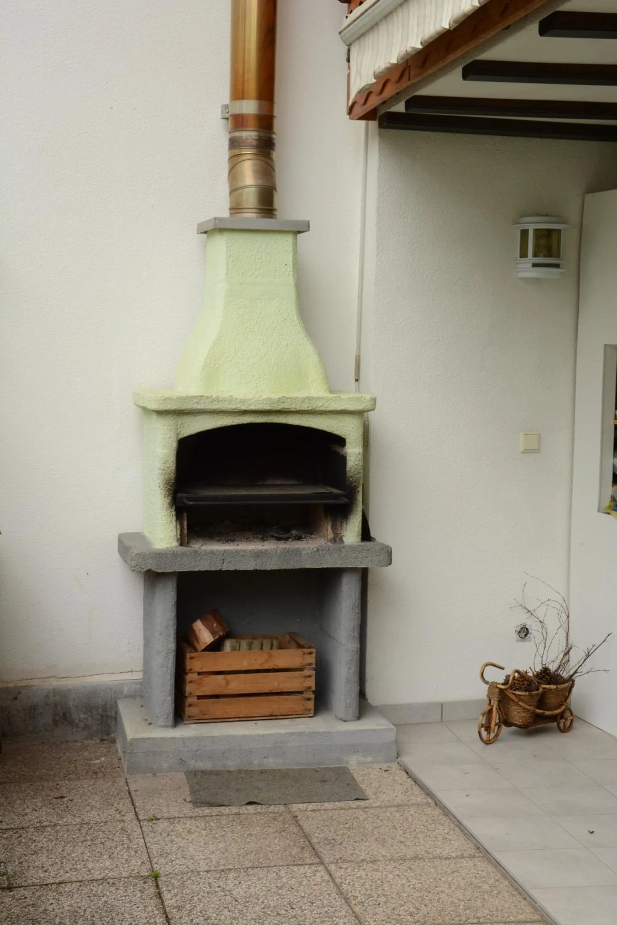 BBQ facilities in Appartement Thanei